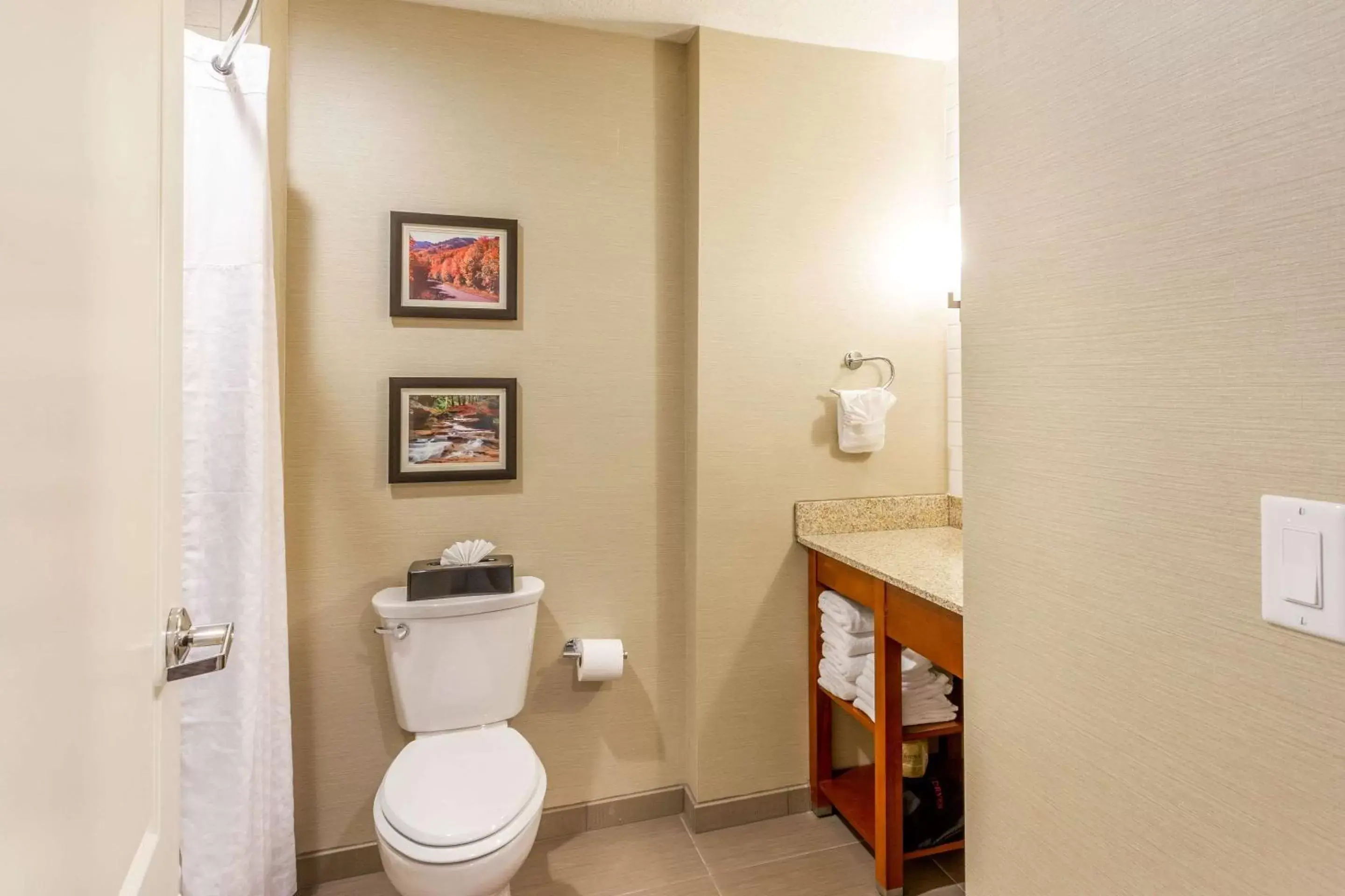 Photo of the whole room, Bathroom in Comfort Inn & Suites Logan Near University