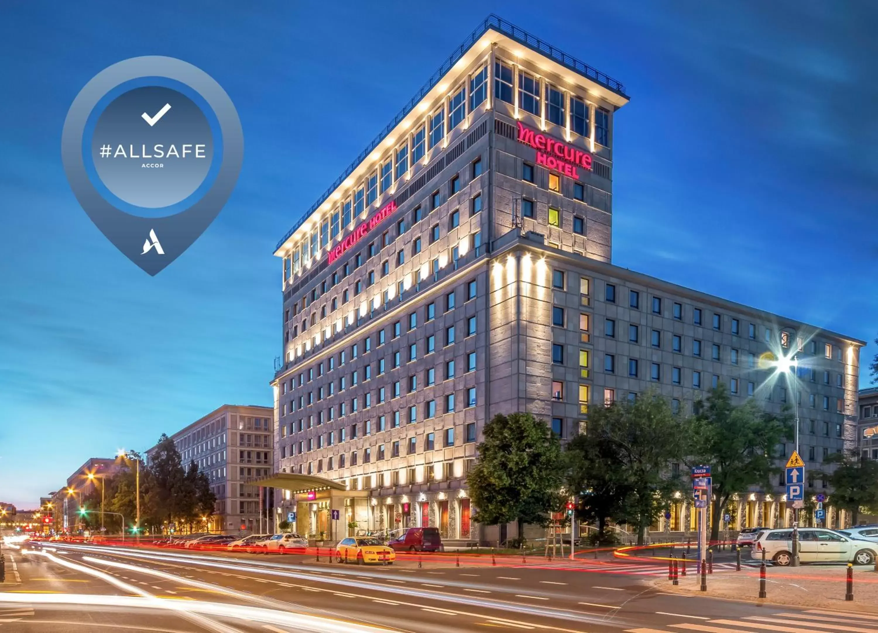 View (from property/room), Property Building in Mercure Warszawa Grand