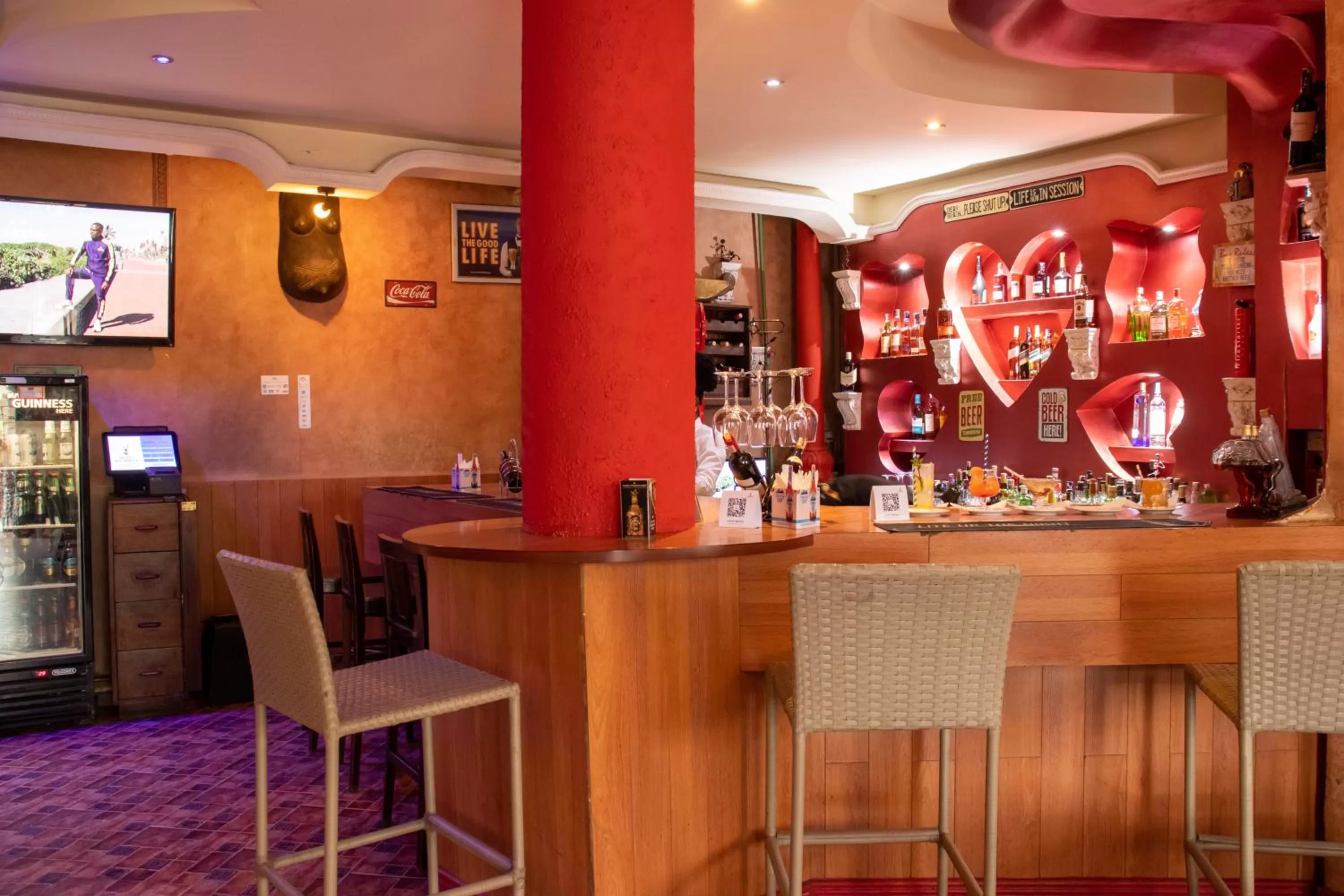 TV and multimedia, Lounge/Bar in Hotel Waterbuck