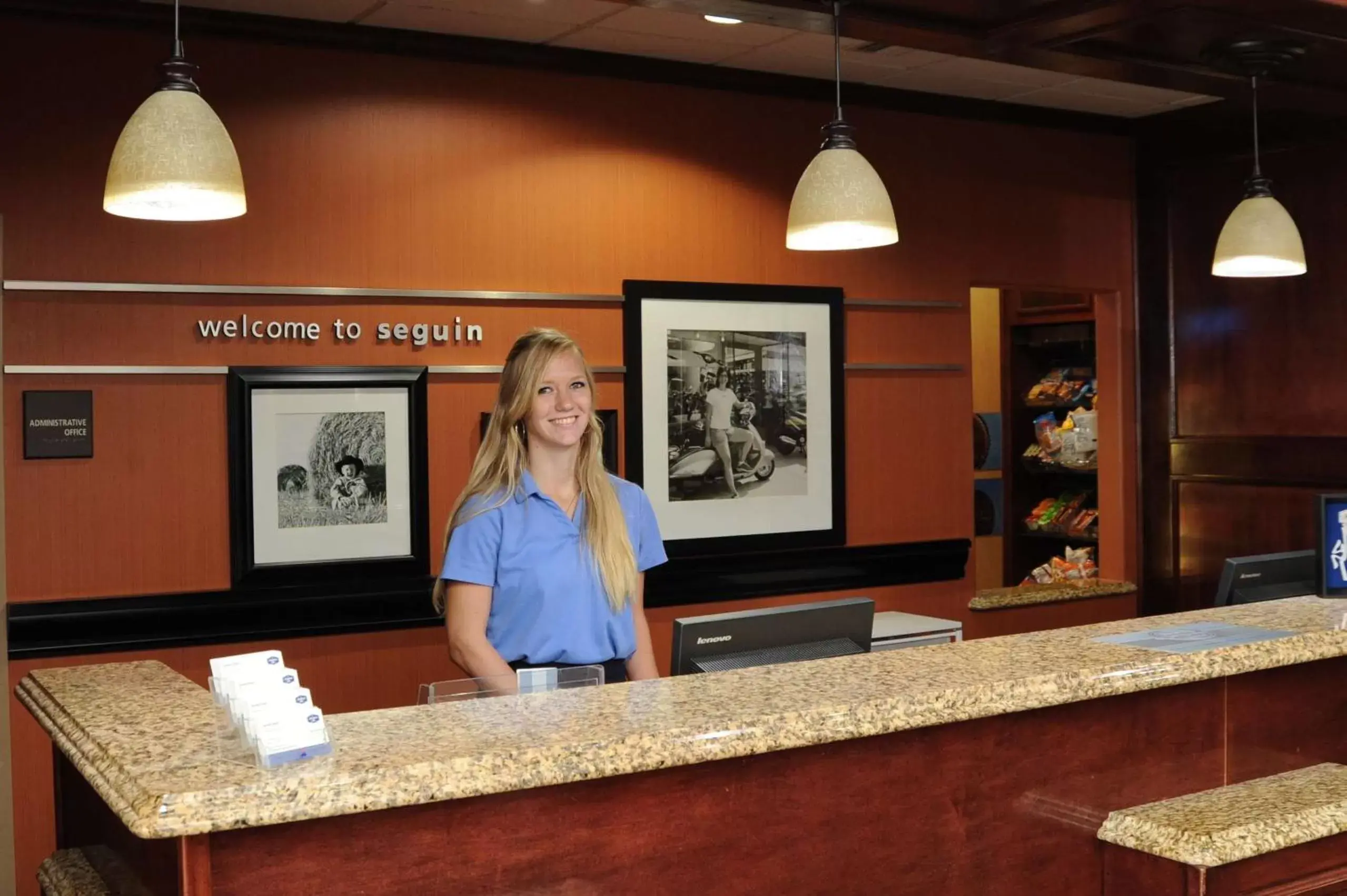 Lobby or reception, Lobby/Reception in Hampton Inn Seguin