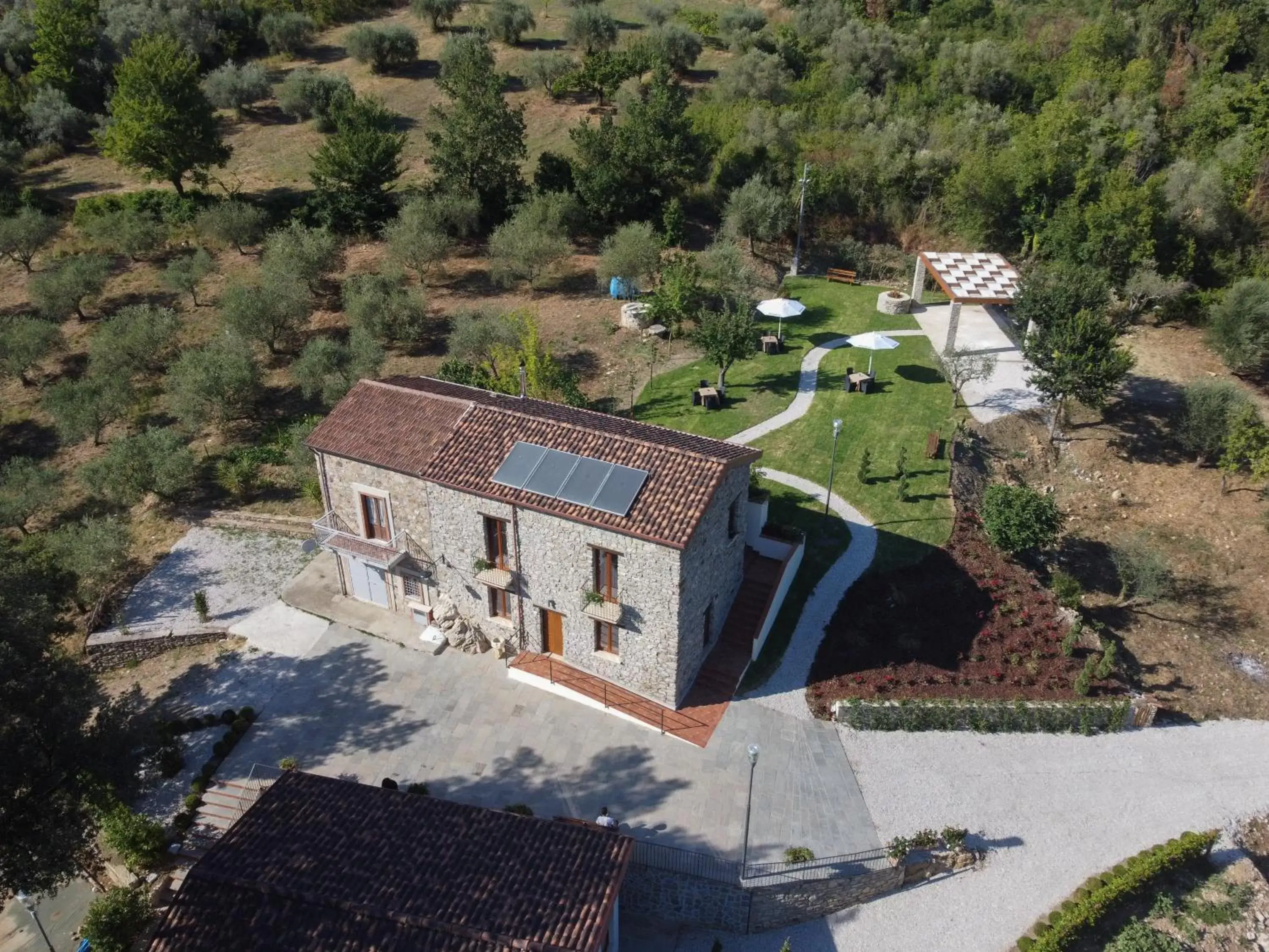 Bird's-eye View in La Dimora del Croccio - Gole del Calore