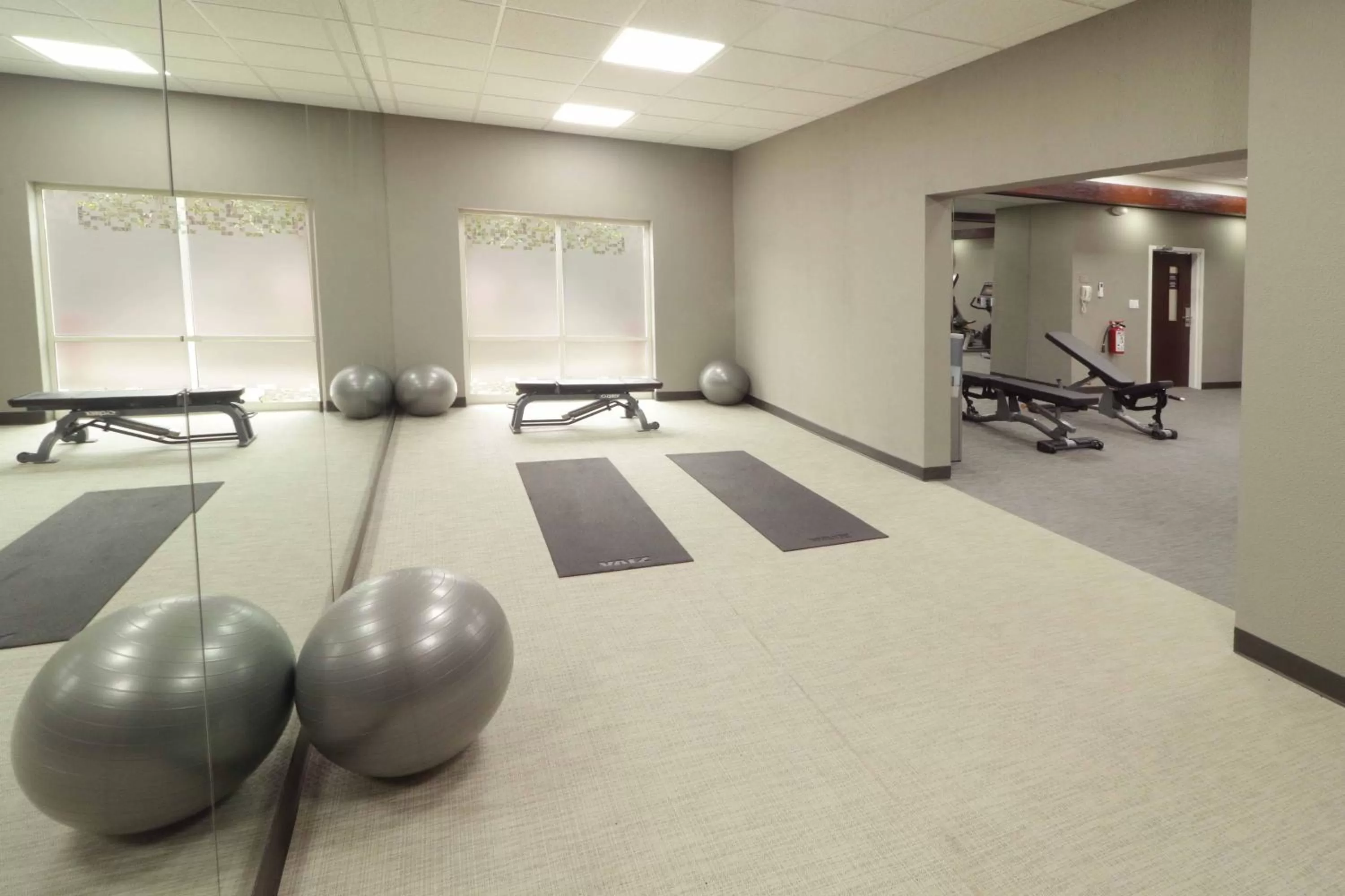 Fitness centre/facilities in Courtyard Monterrey Airport