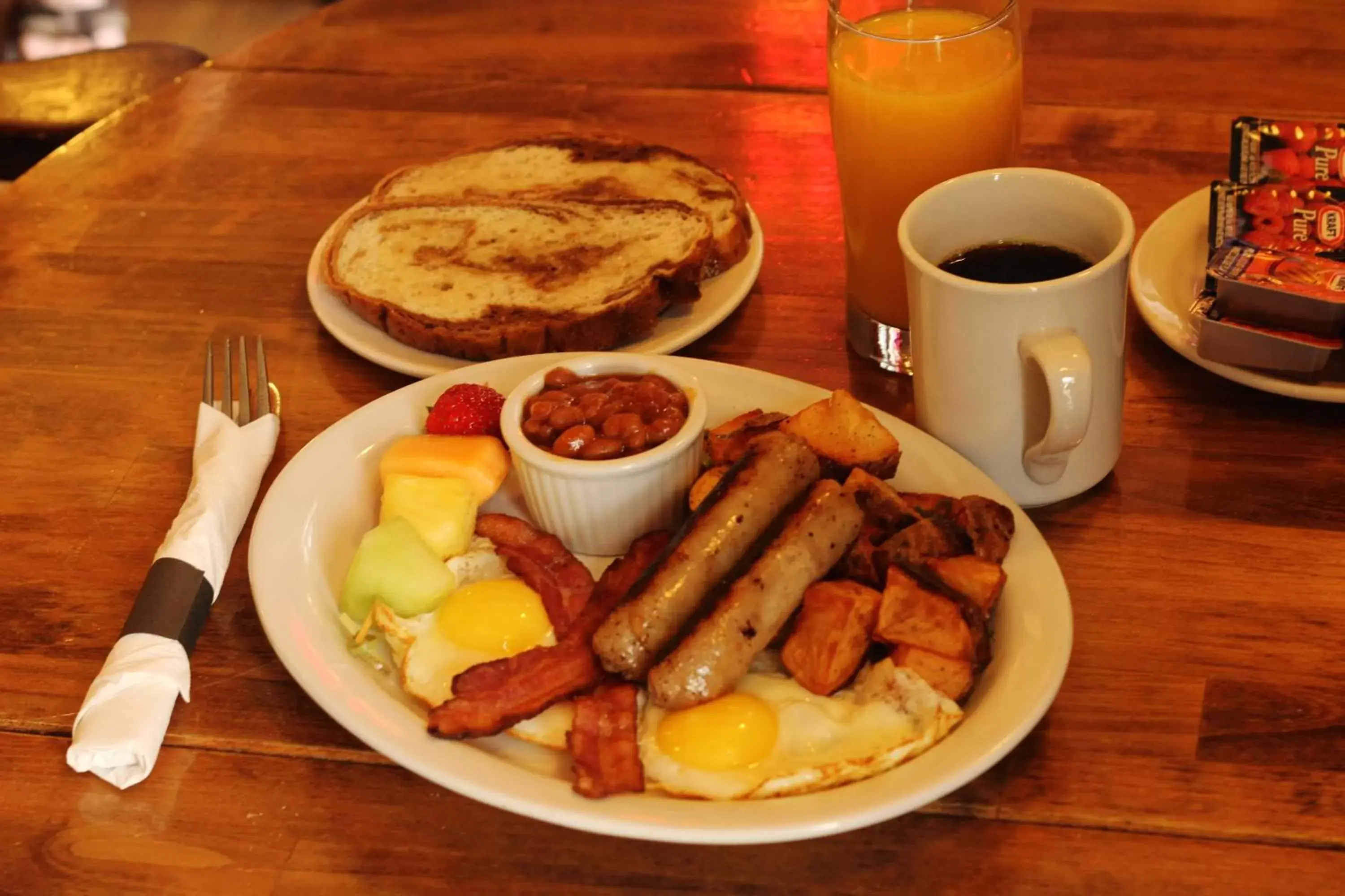 Food close-up in The Georgetown Inn