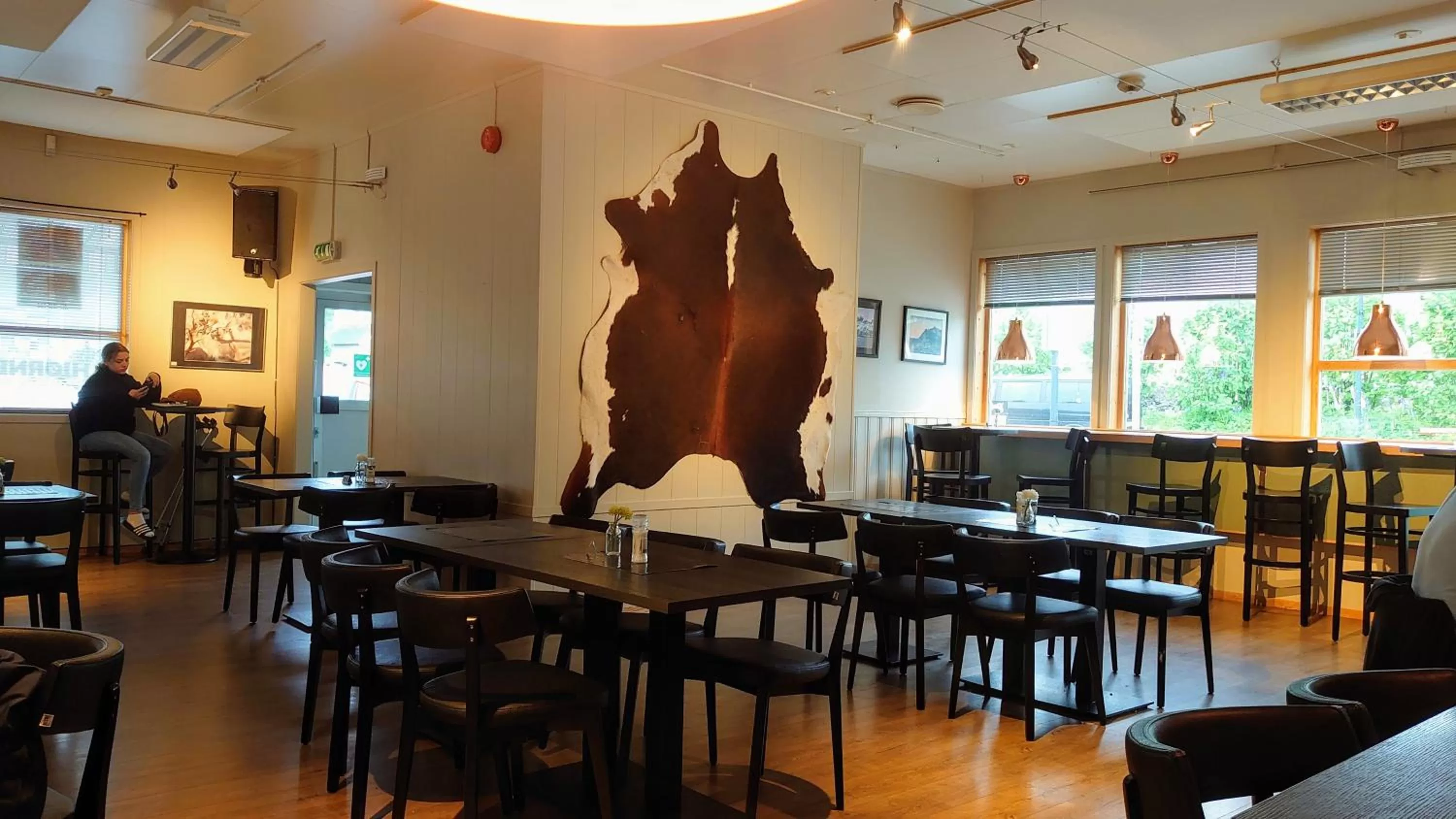 Restaurant/places to eat in På Hjørnet Gjestehus