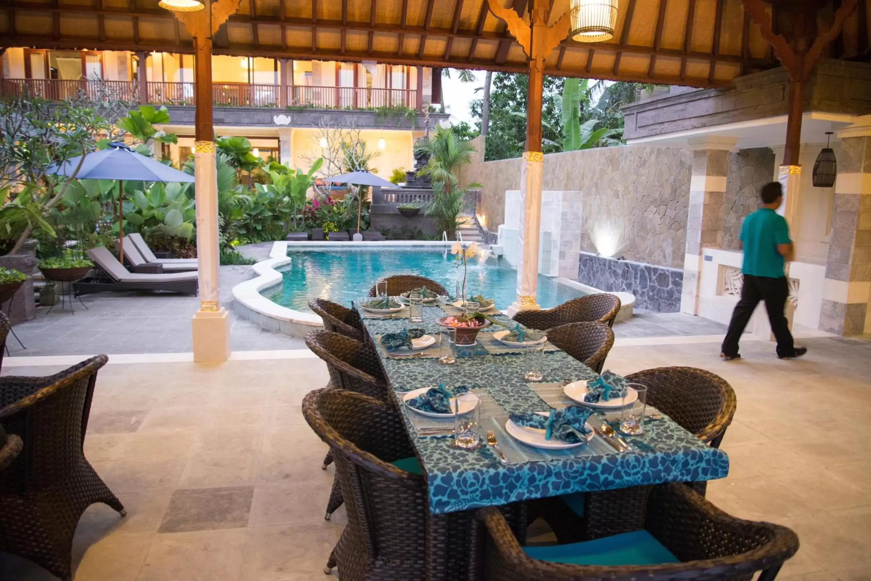 Dining area, Restaurant/Places to Eat in Kano Sari Ubud Villas