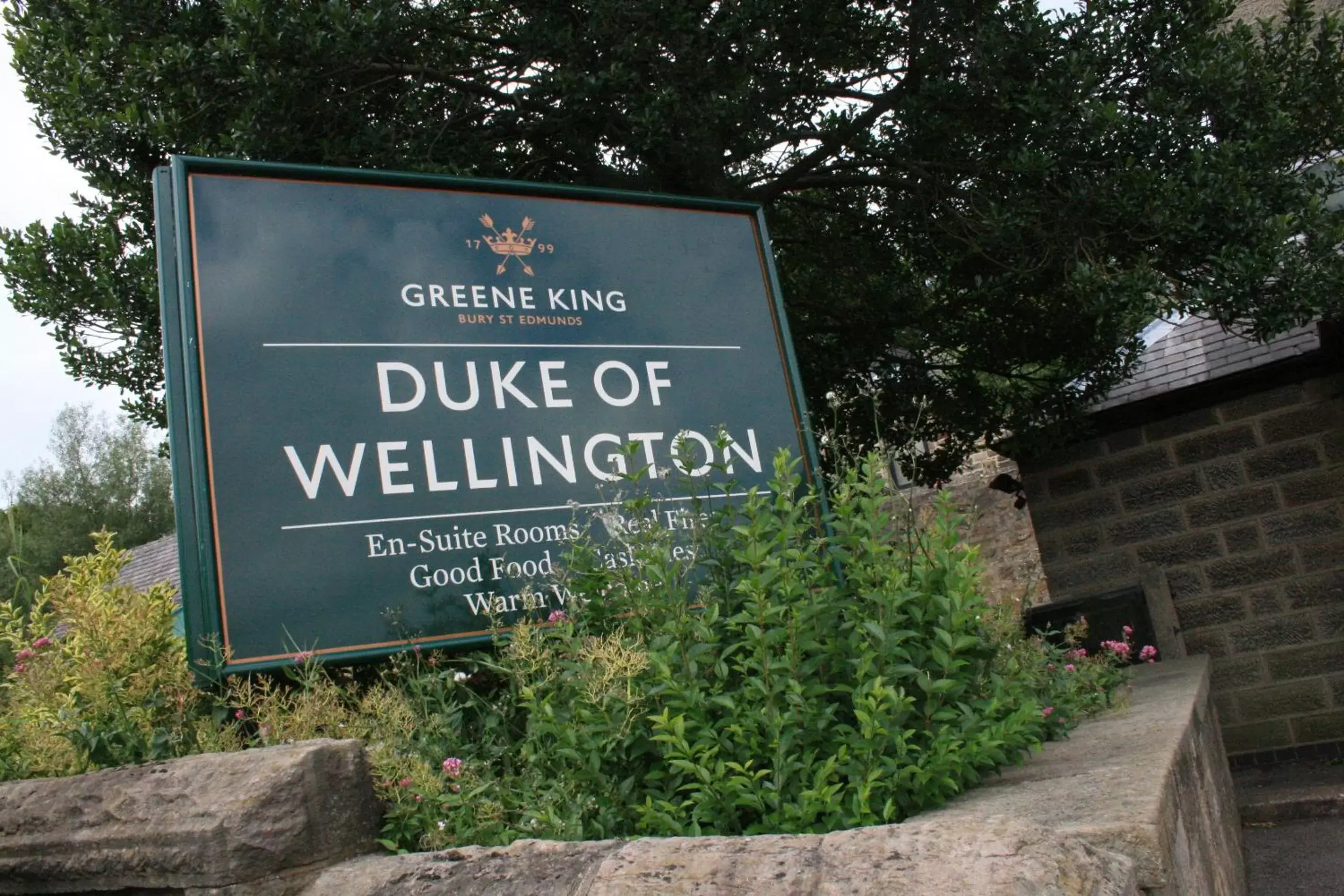 Property logo or sign in Duke Of Wellington