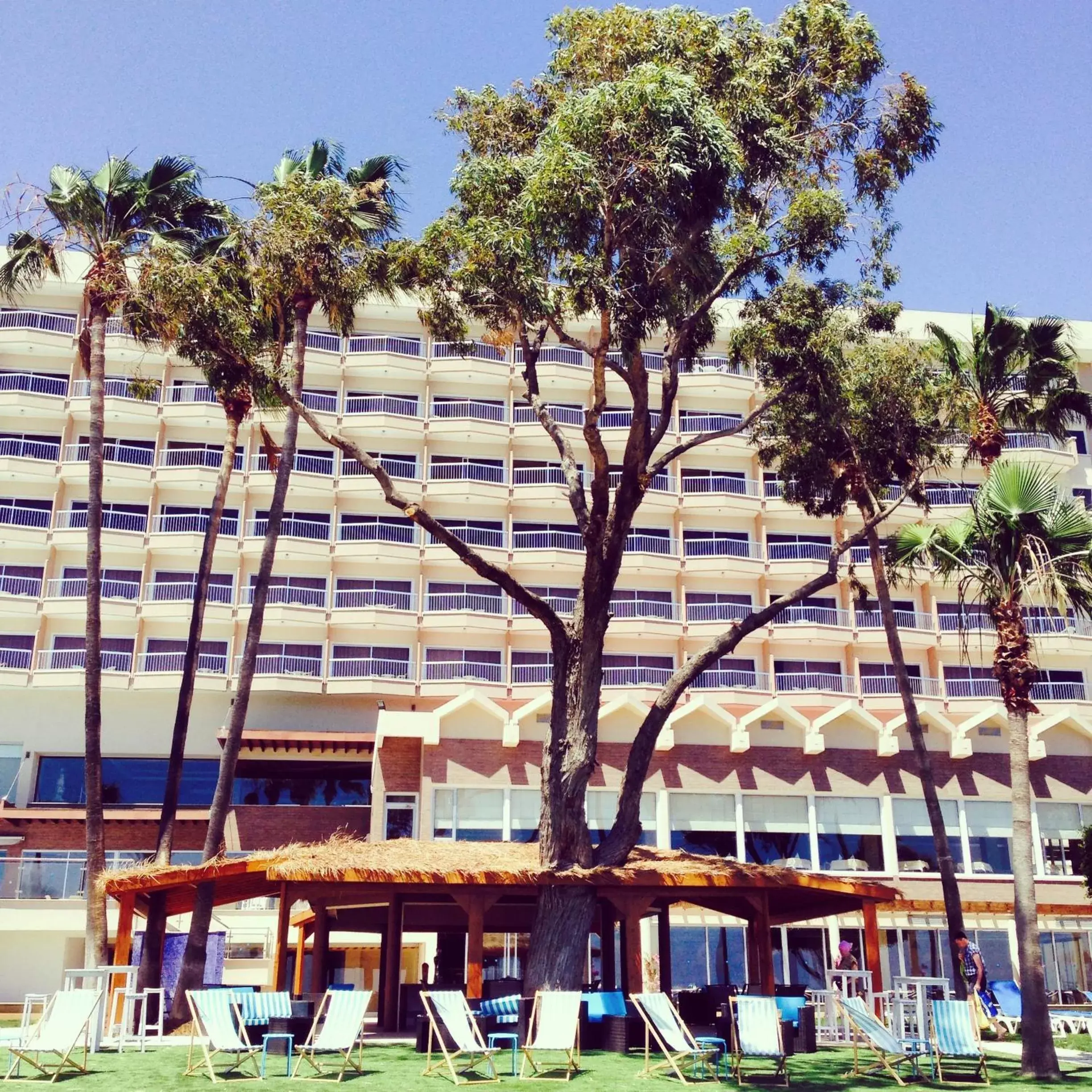 Facade/entrance, Property Building in Poseidonia Beach Hotel