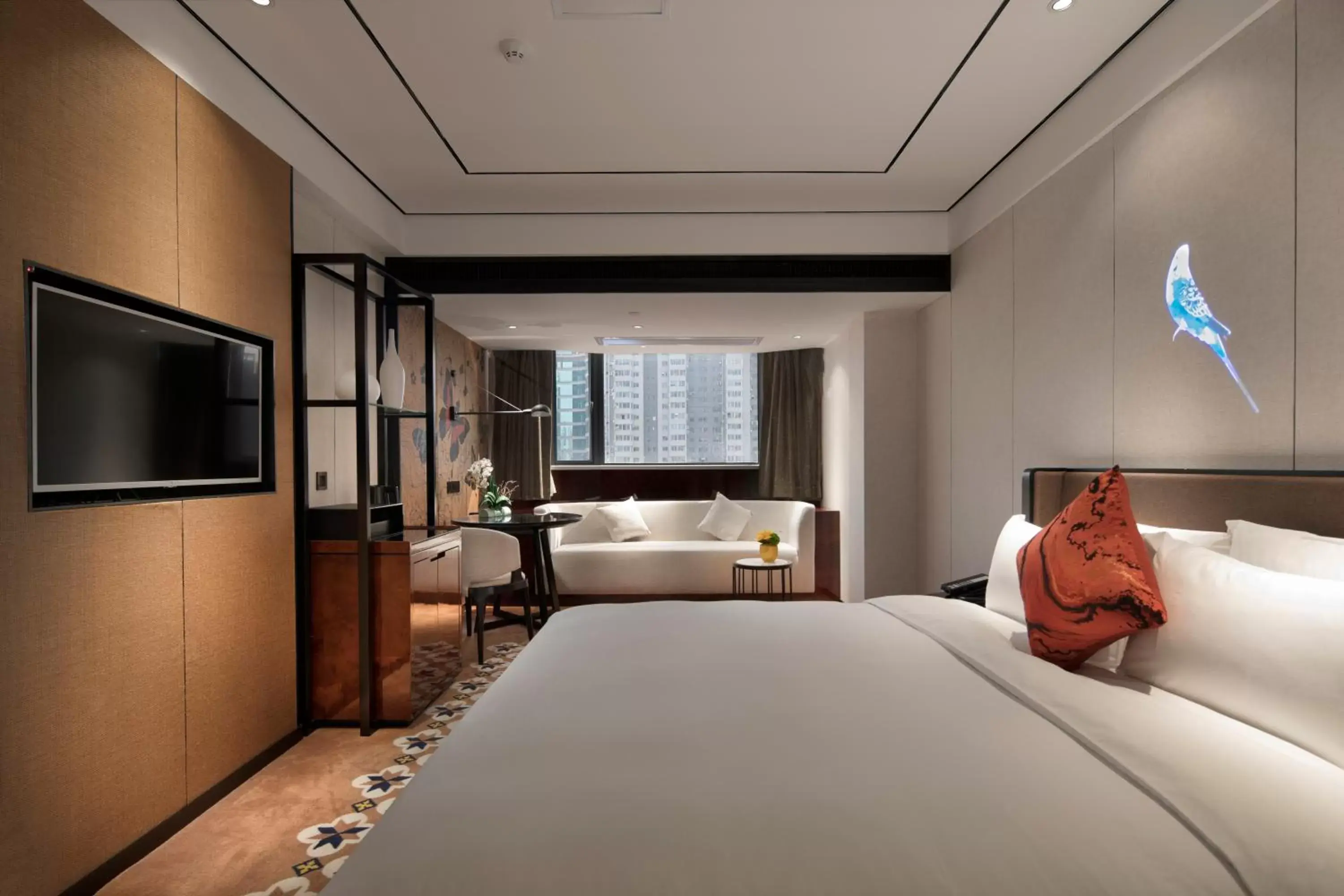 Bed in Paco Hotel GuangZhou Zoo Metro Branch Bed in Paco Hotel GuangZhou Zoo Metro Branch