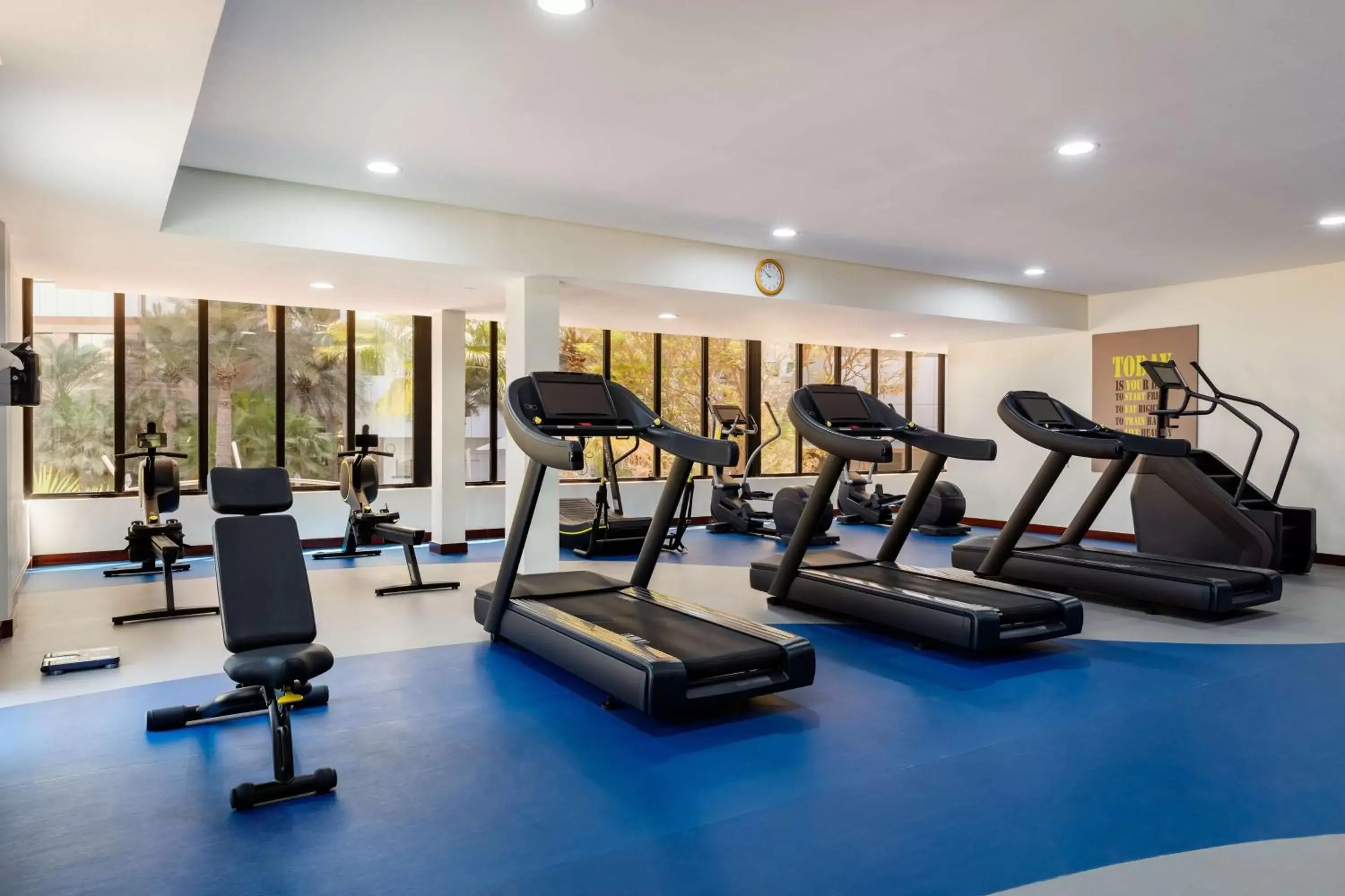 Day, Fitness Center/Facilities in The Diplomat Radisson Blu Hotel Residence & Spa