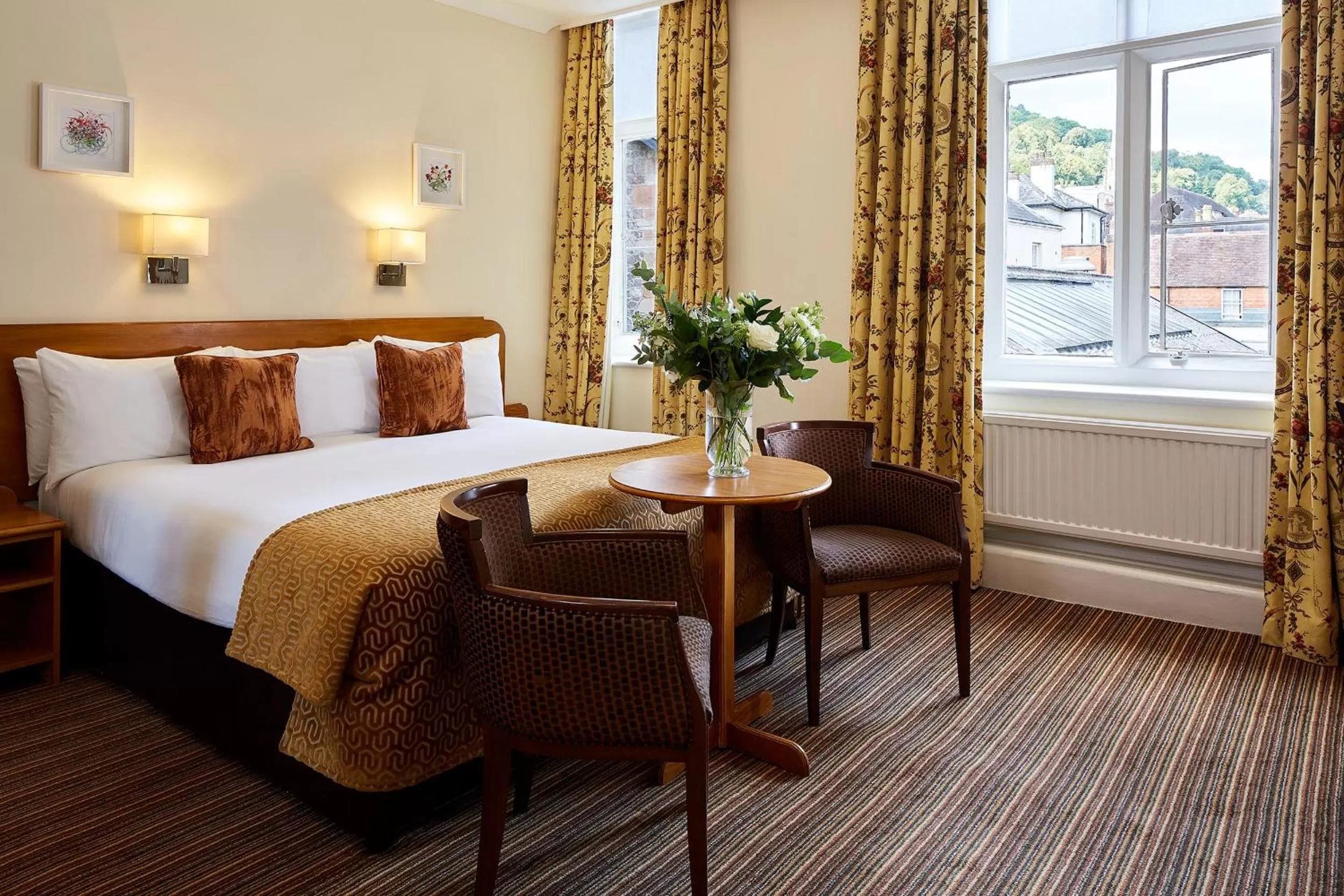 Photo of the whole room, Bed in The Abbey