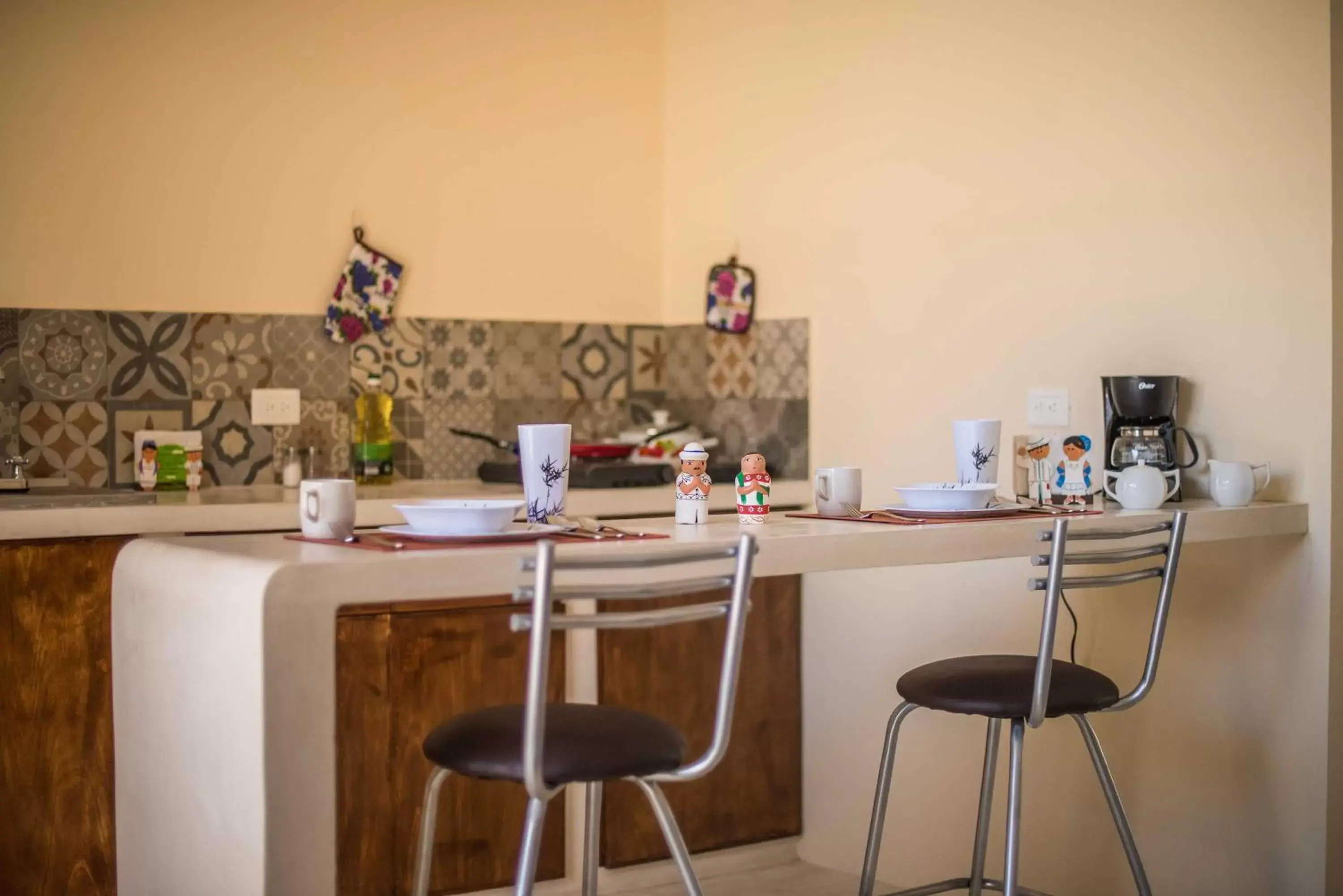 Kitchen/Kitchenette in Casa Xanath