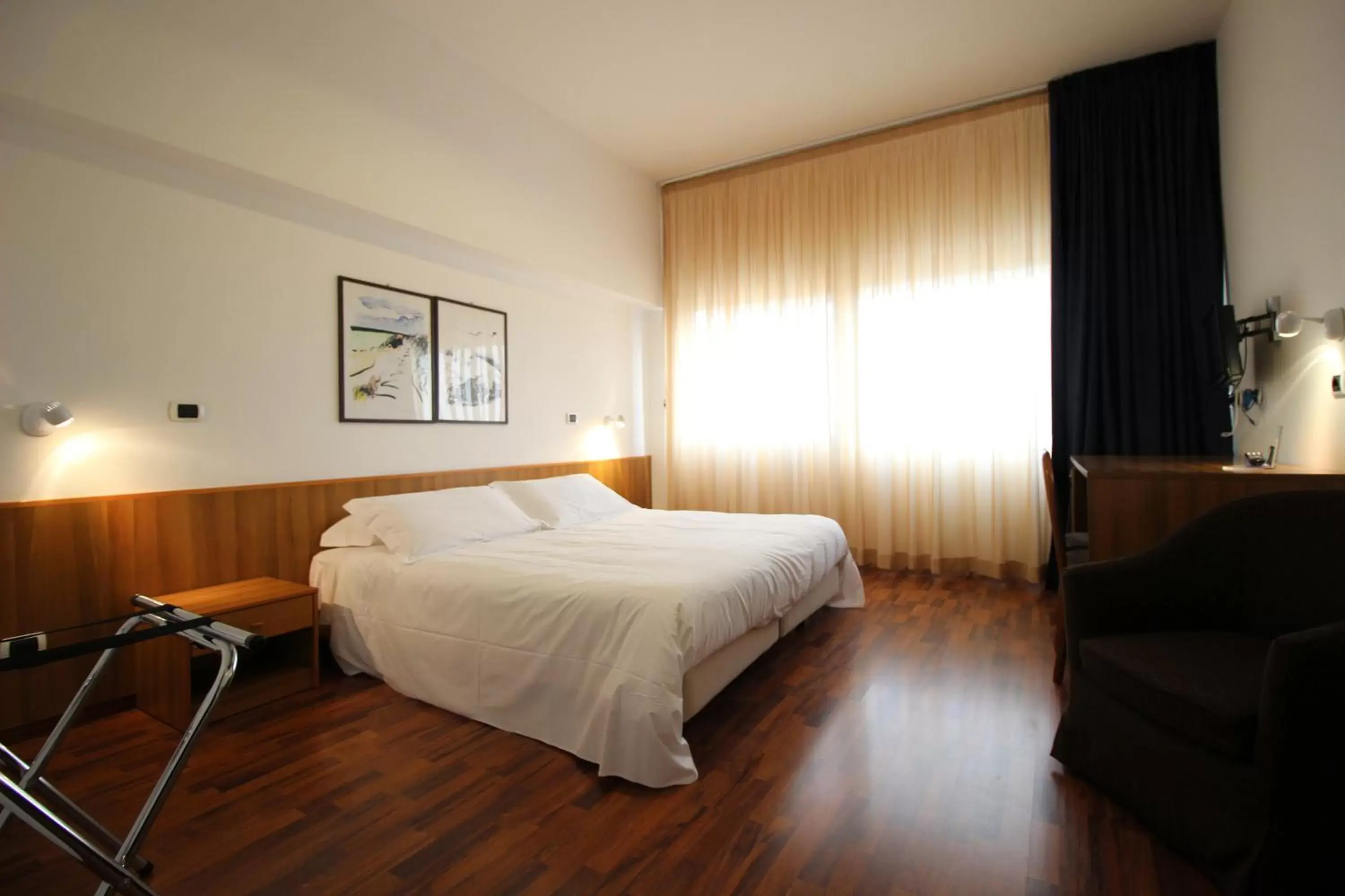 Bed in Hotel Majesty Bari