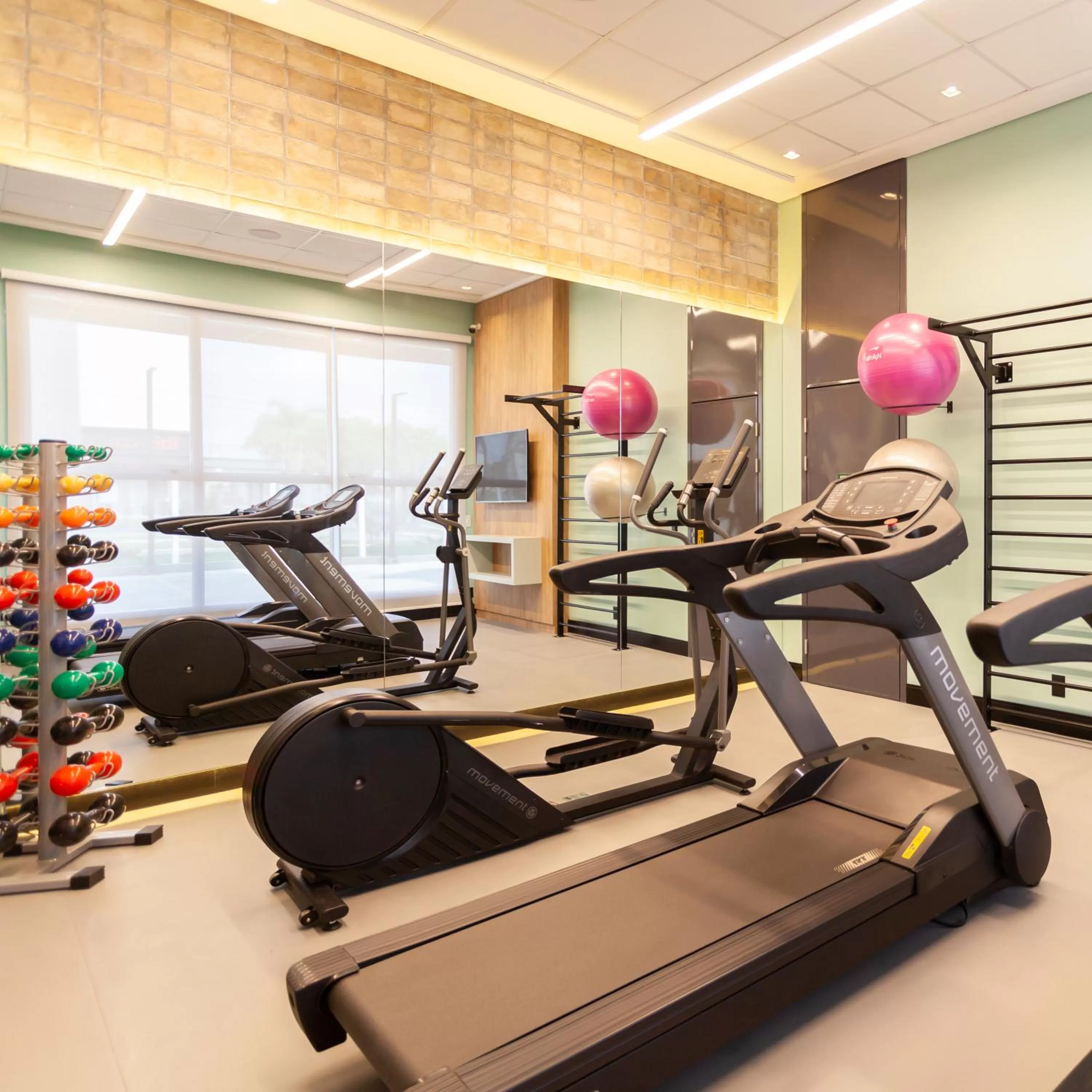 Fitness centre/facilities in Tru By Hilton Criciúma