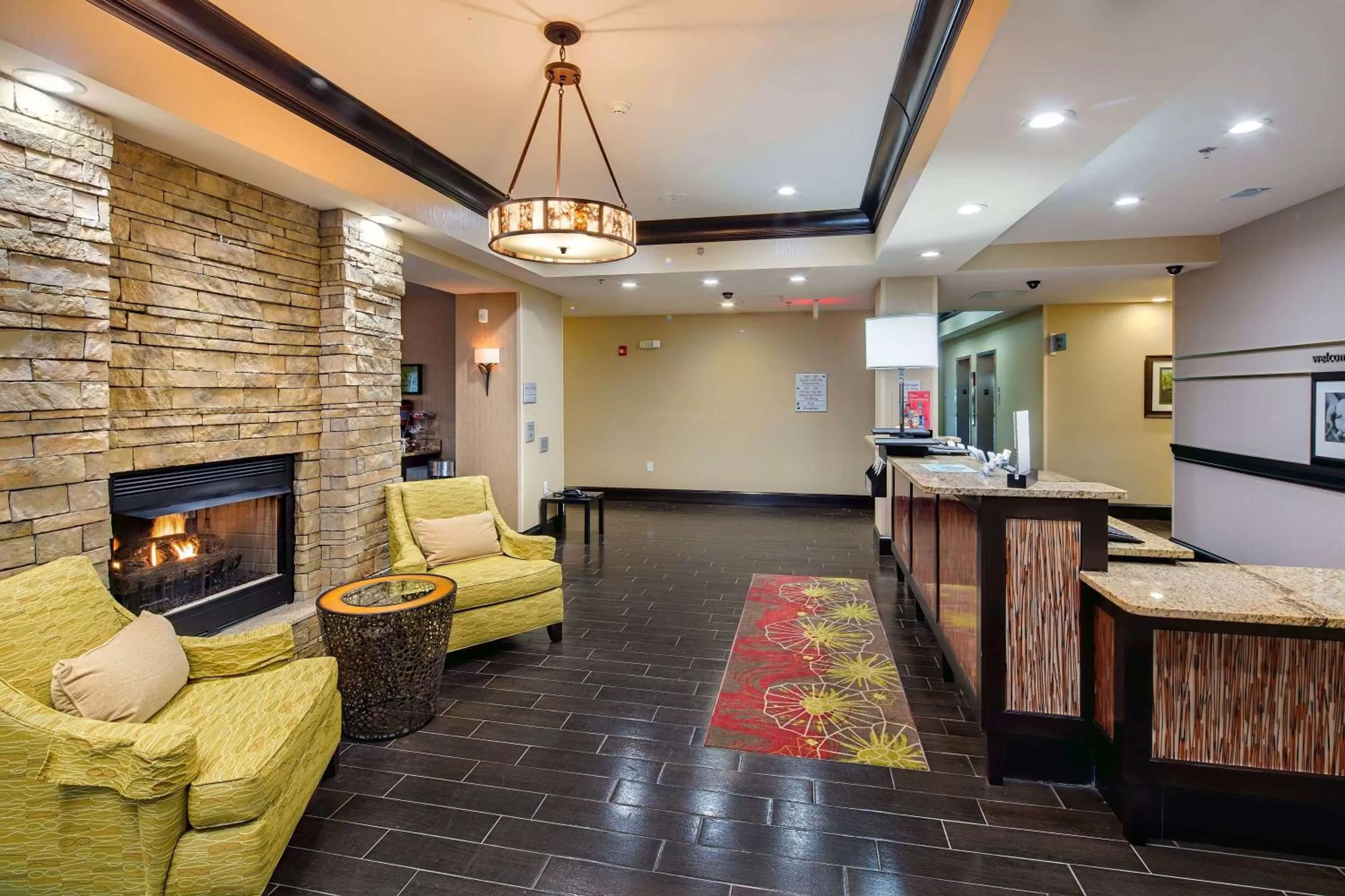 Lobby or reception in Hampton Inn Augusta Fort Eisenhower