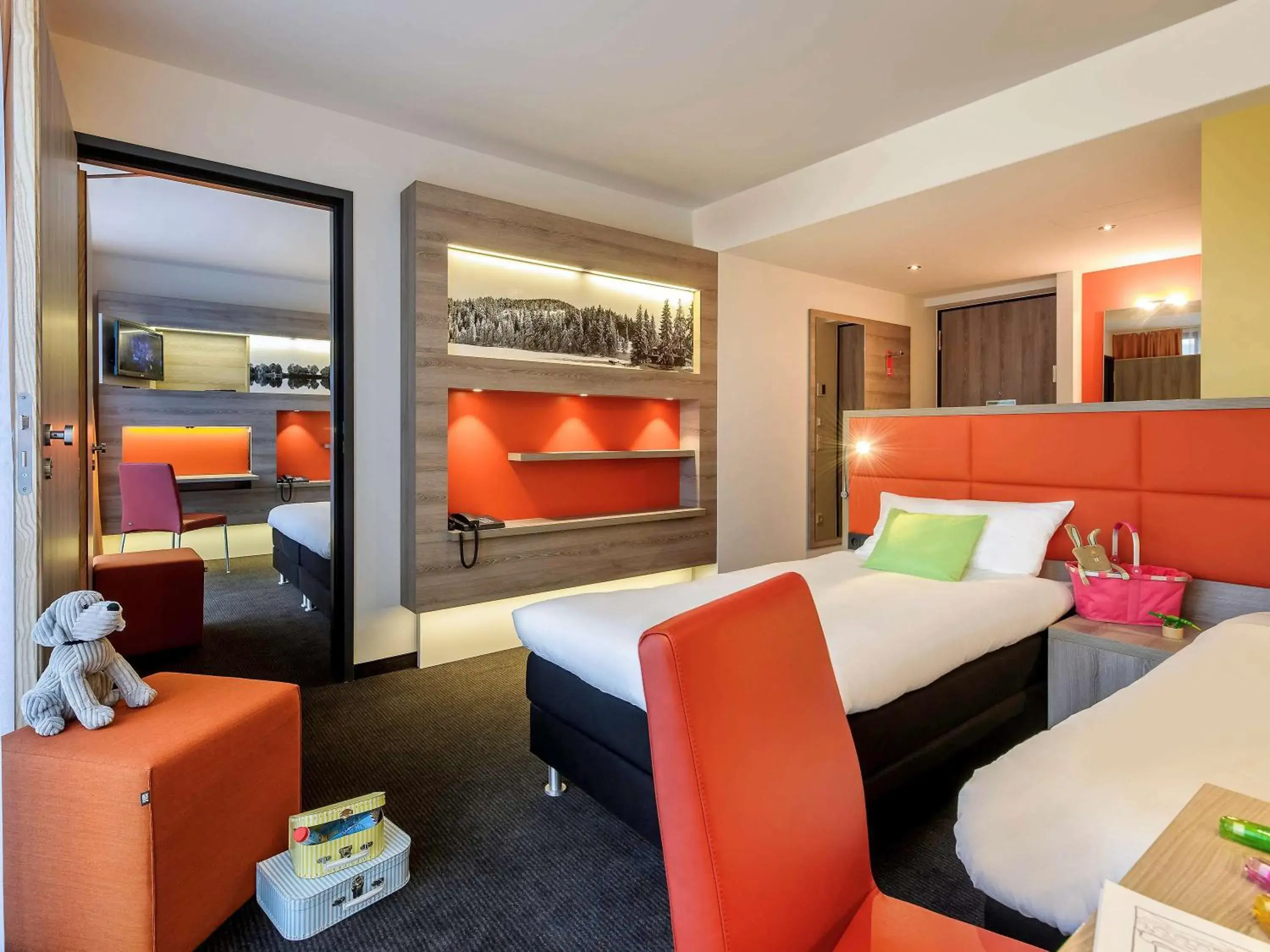 Photo of the whole room in ibis Styles Nagold-Schwarzwald