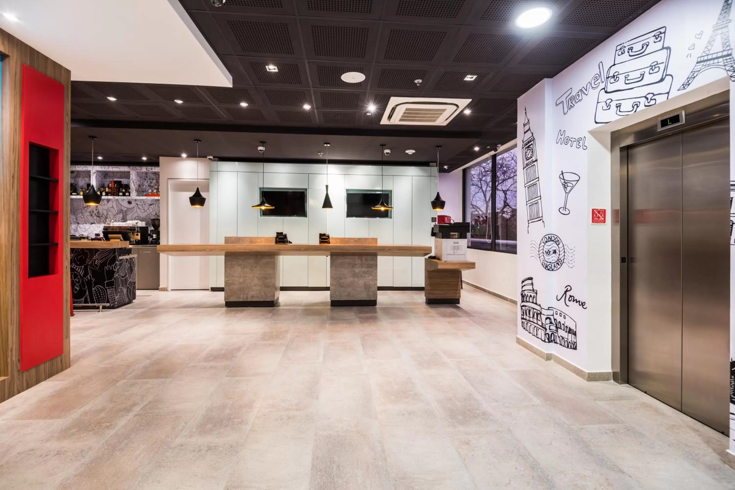 Lobby or reception in ibis Barranquilla