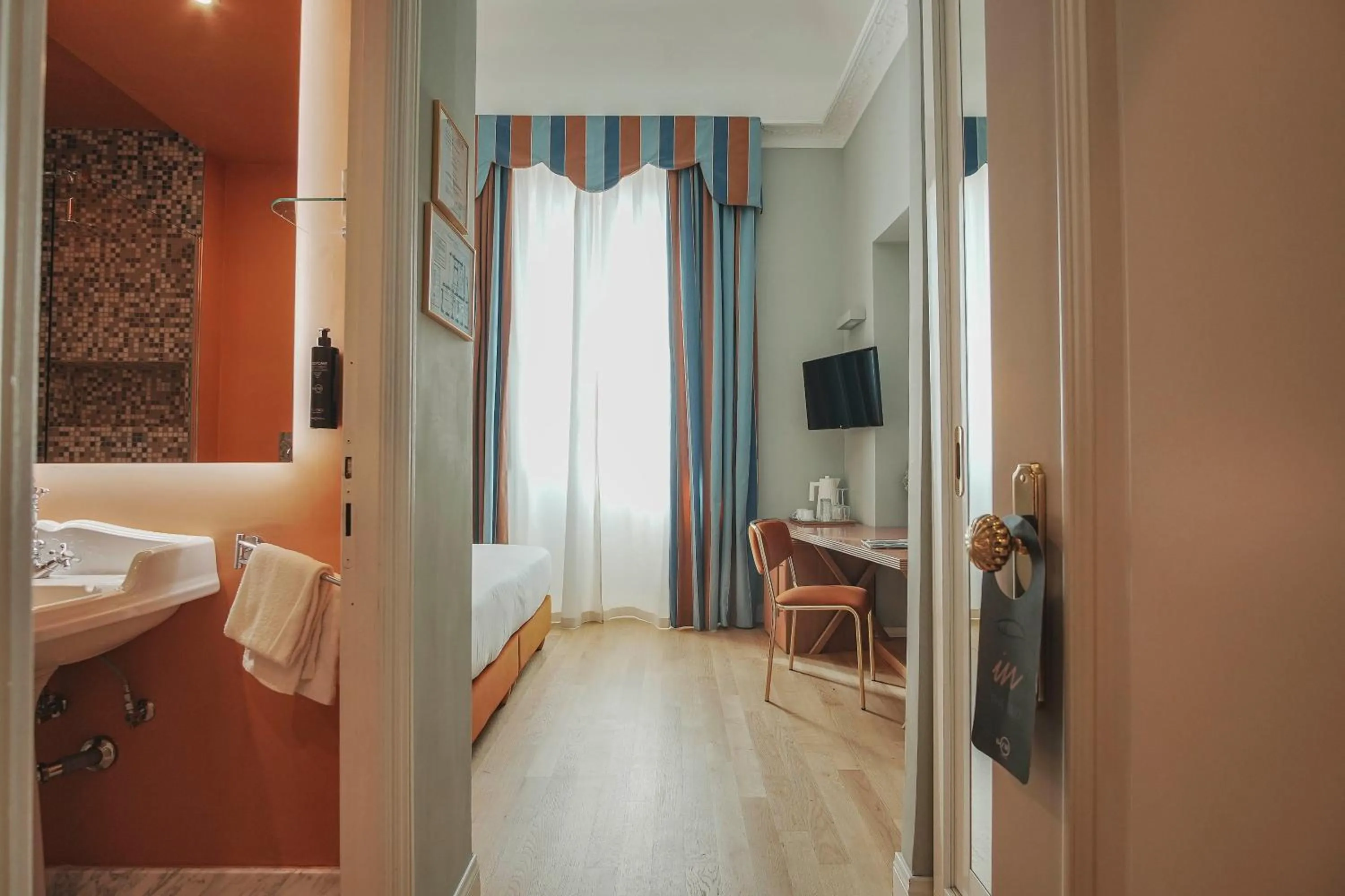 Bed in Hotel City Palazzo Dei Cardinali