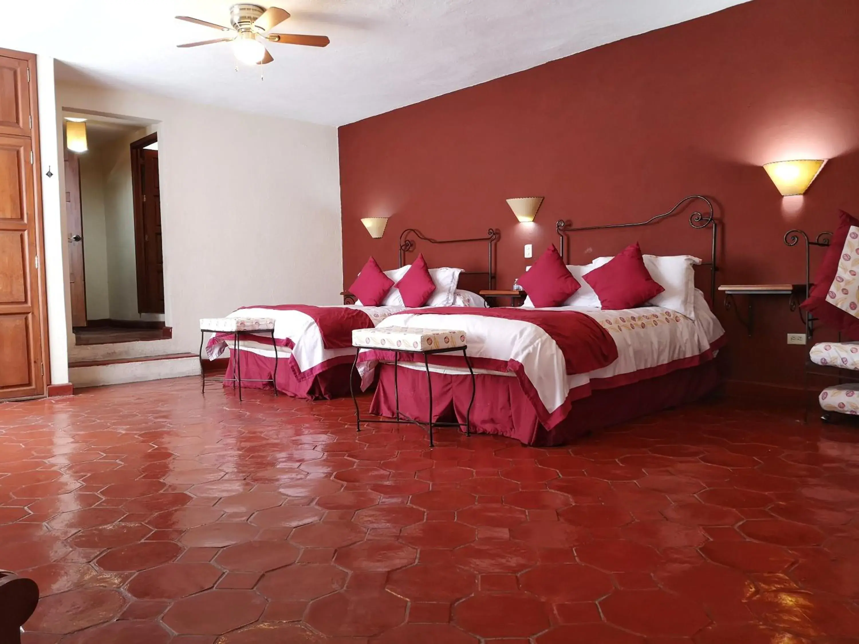 Decorative detail, Bed in Hotel Casa Morena