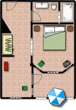 Floor Plan in Hotel Paraiso Escondido