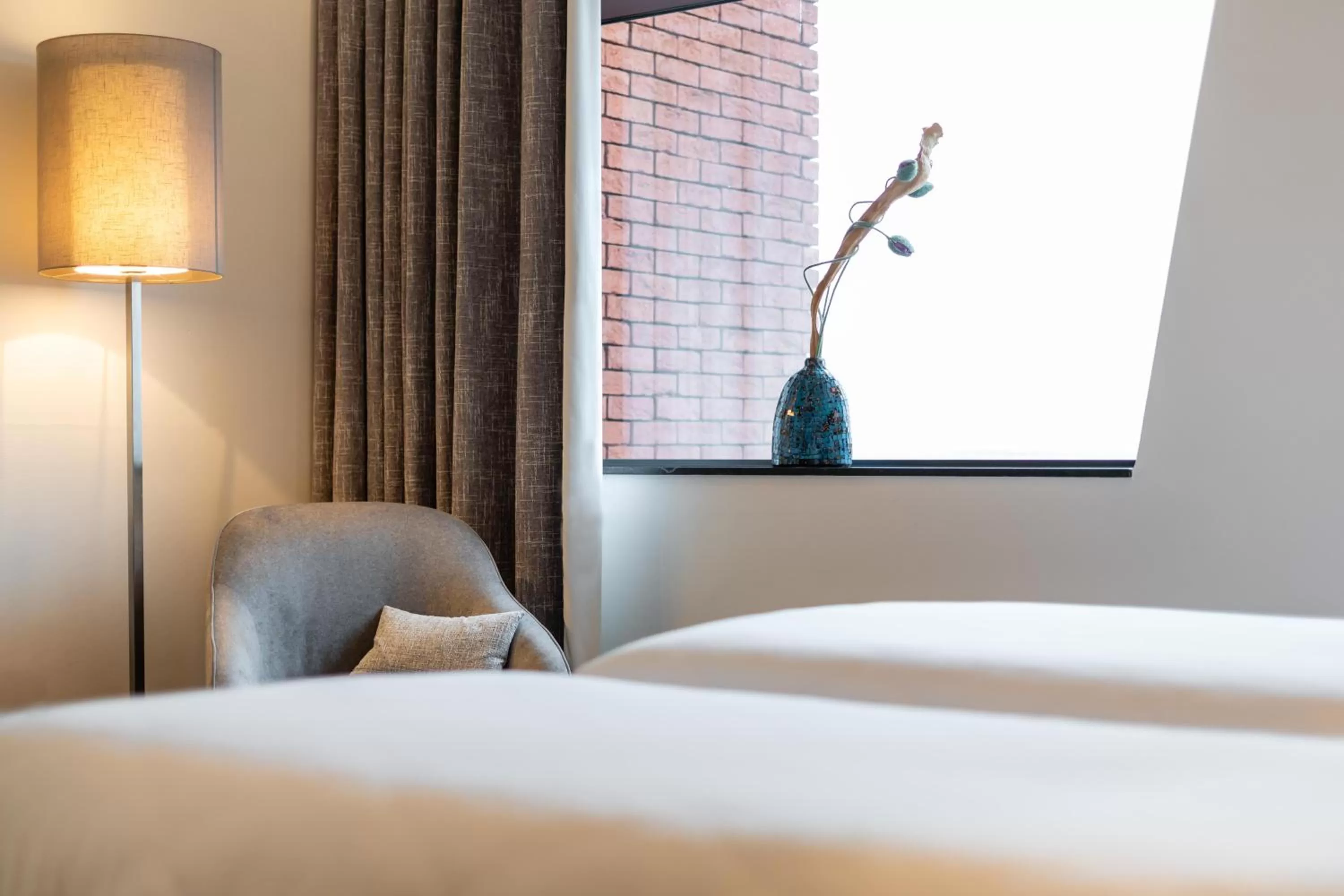 Seating area, Bed in Hotel Stayen