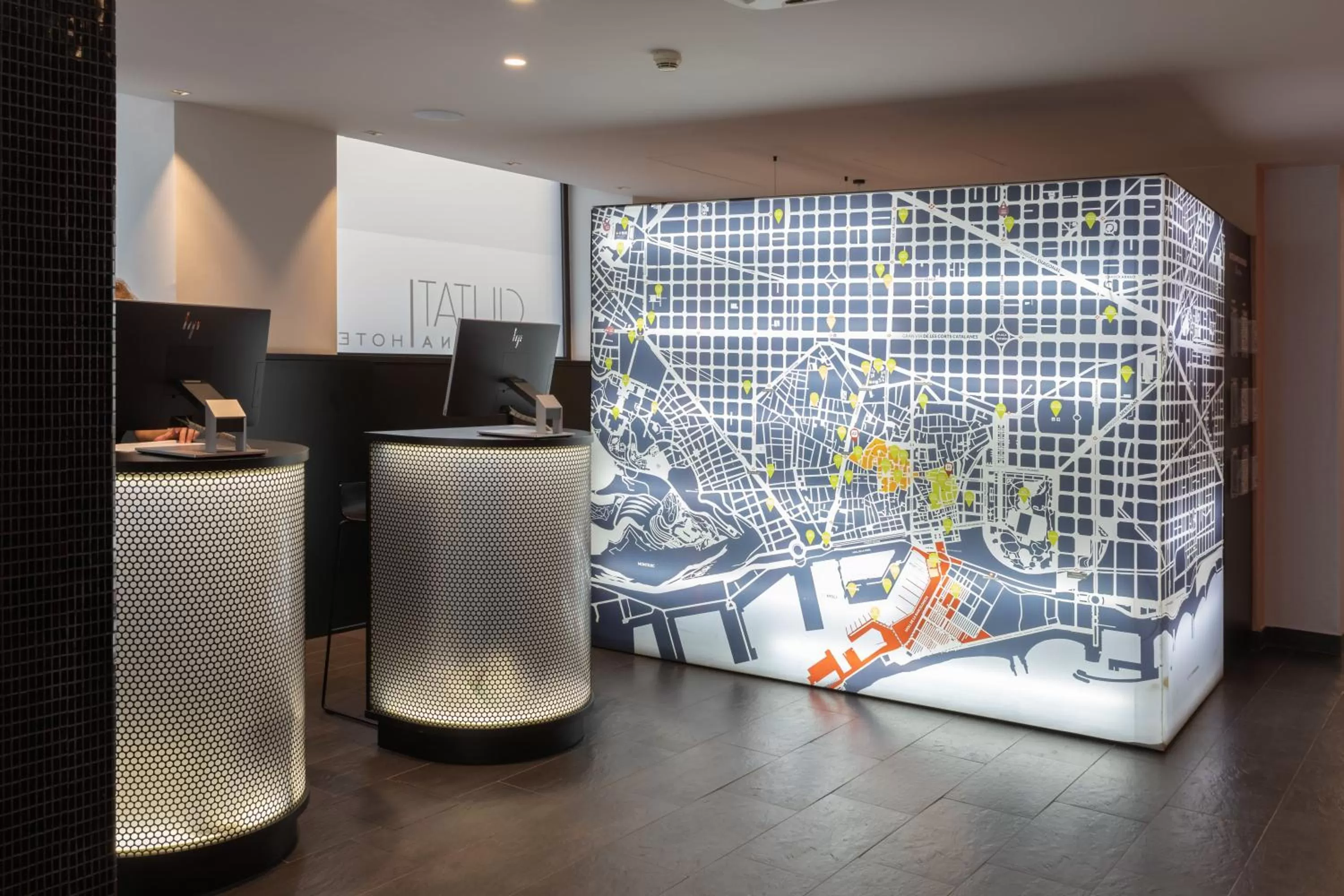 Lobby or reception in Ciutat de Barcelona