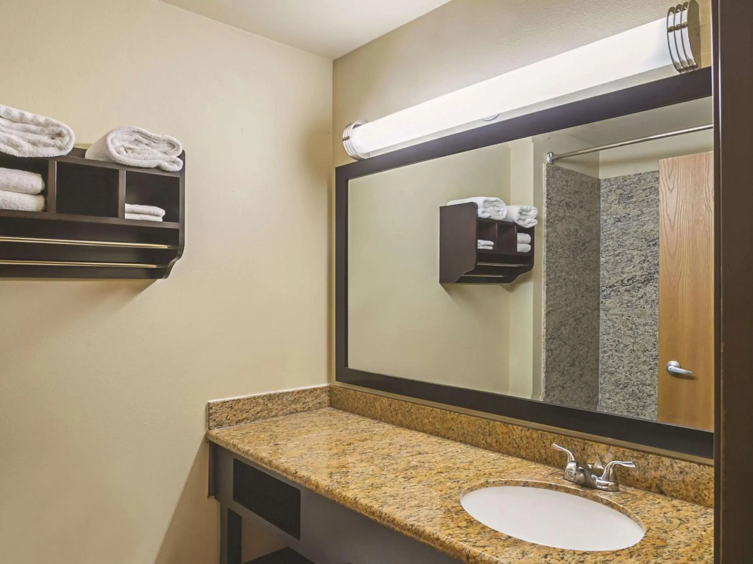 Photo of the whole room, Bathroom in La Quinta Inn by Wyndham Olympia - Lacey