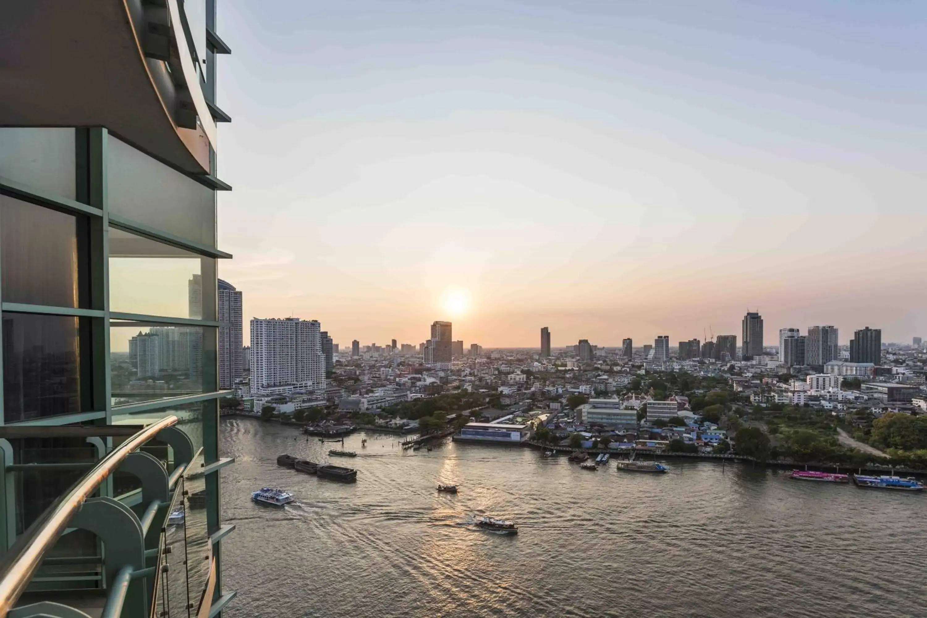 River view in Chatrium Hotel Riverside Bangkok