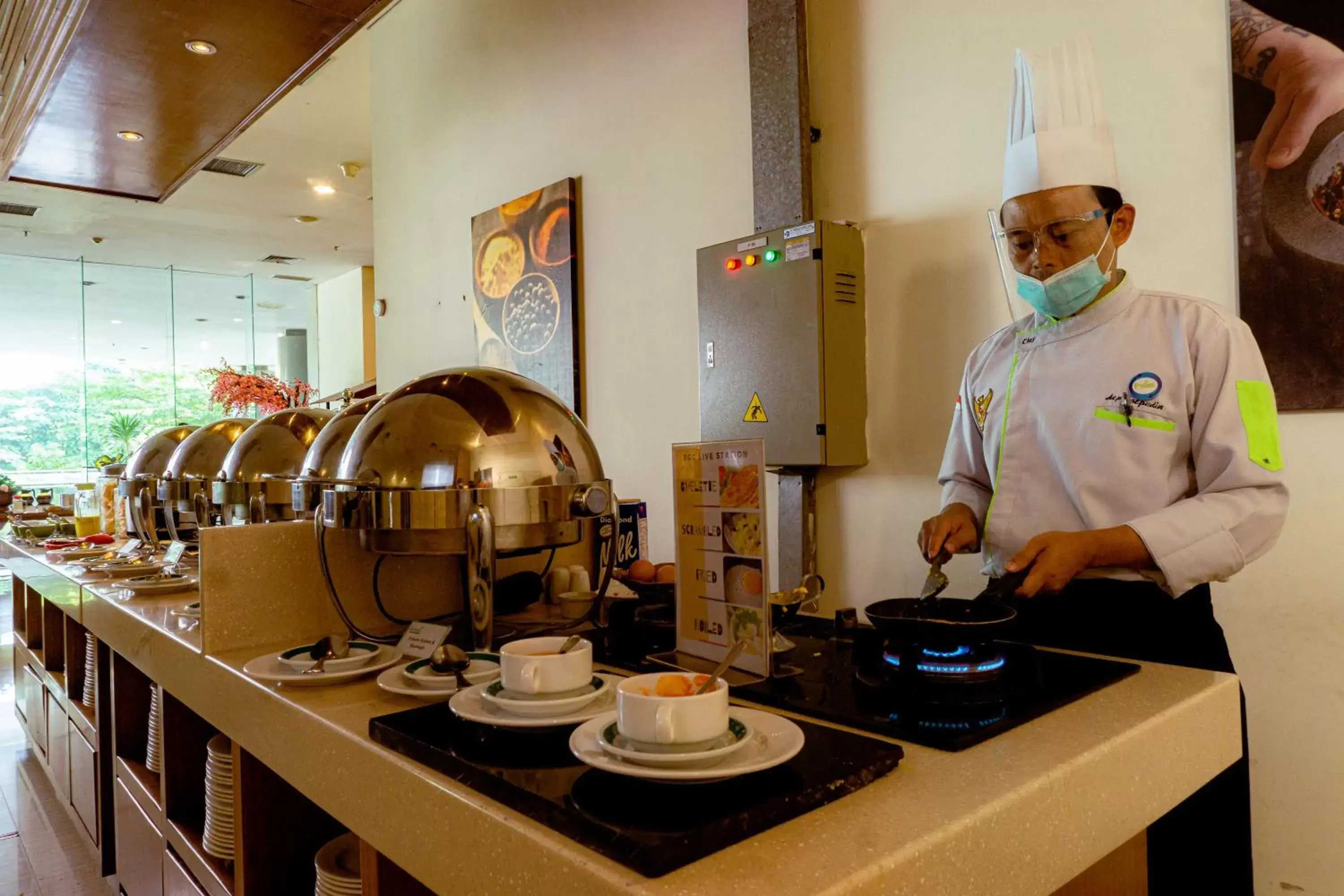 Buffet breakfast in PrimeBiz Cikarang Buffet breakfast in PrimeBiz Cikarang