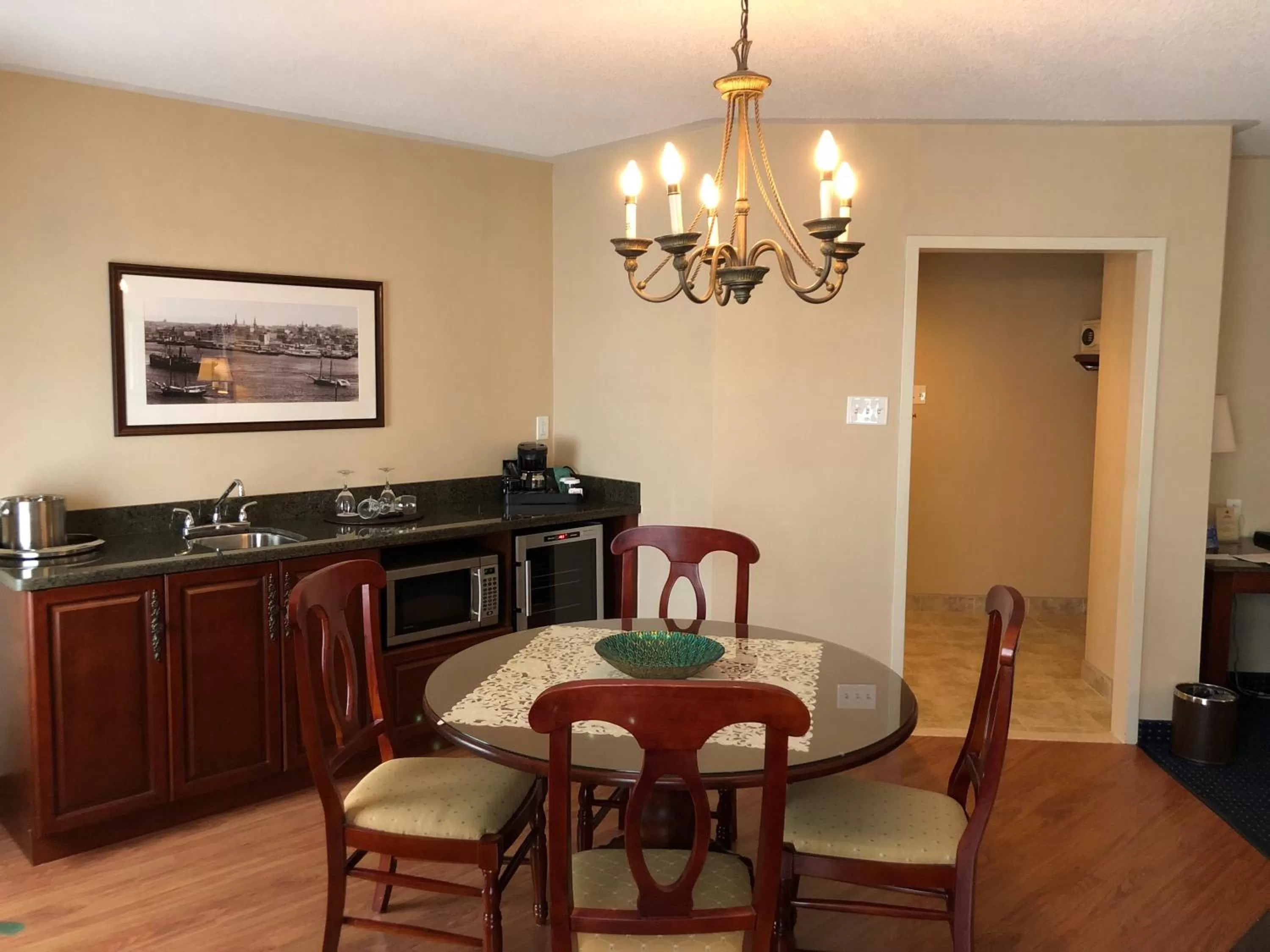 Seating area in Chateau Saint John Trademark Collection by Wyndham