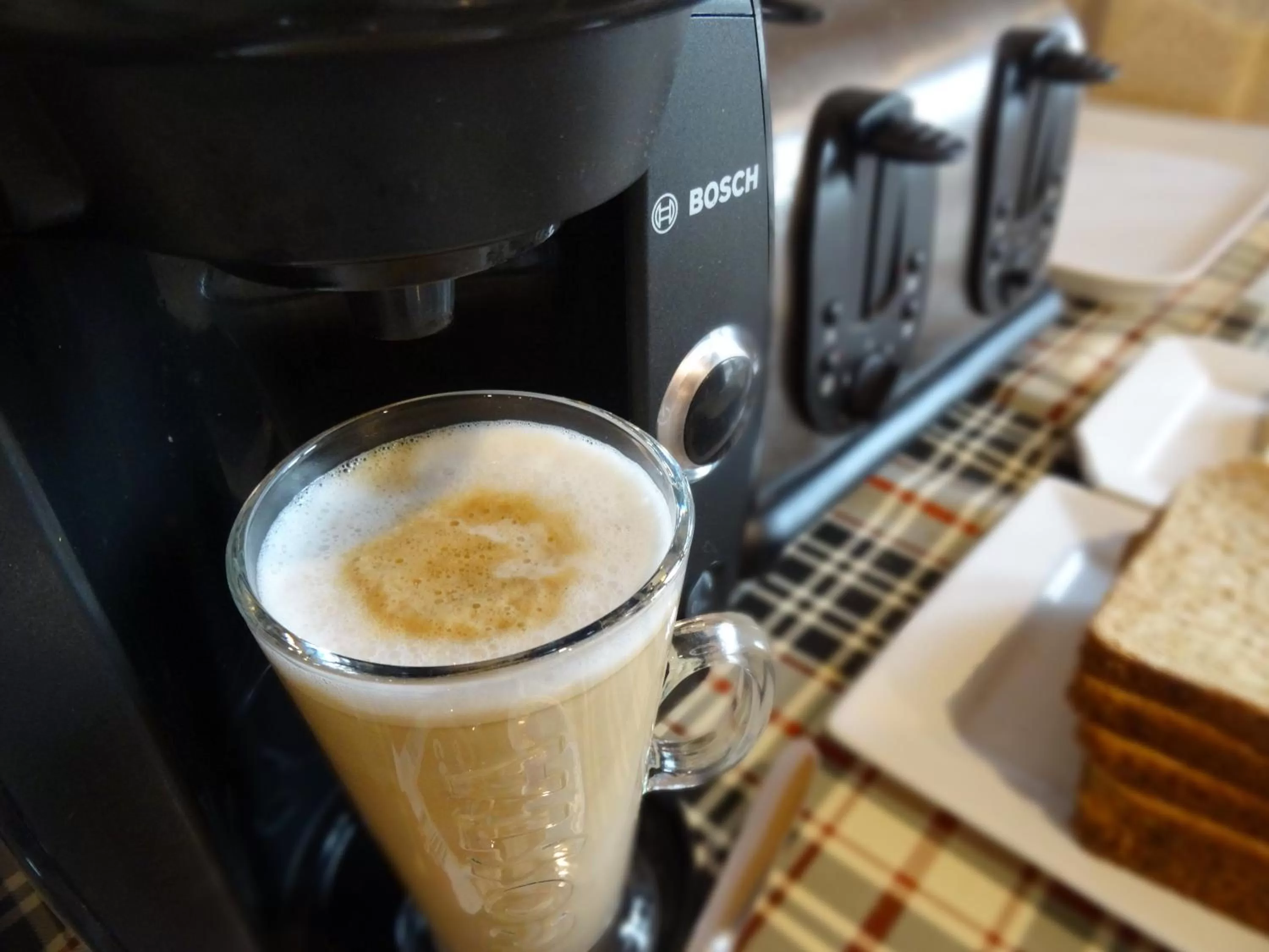 Dining area in AJ Lodge