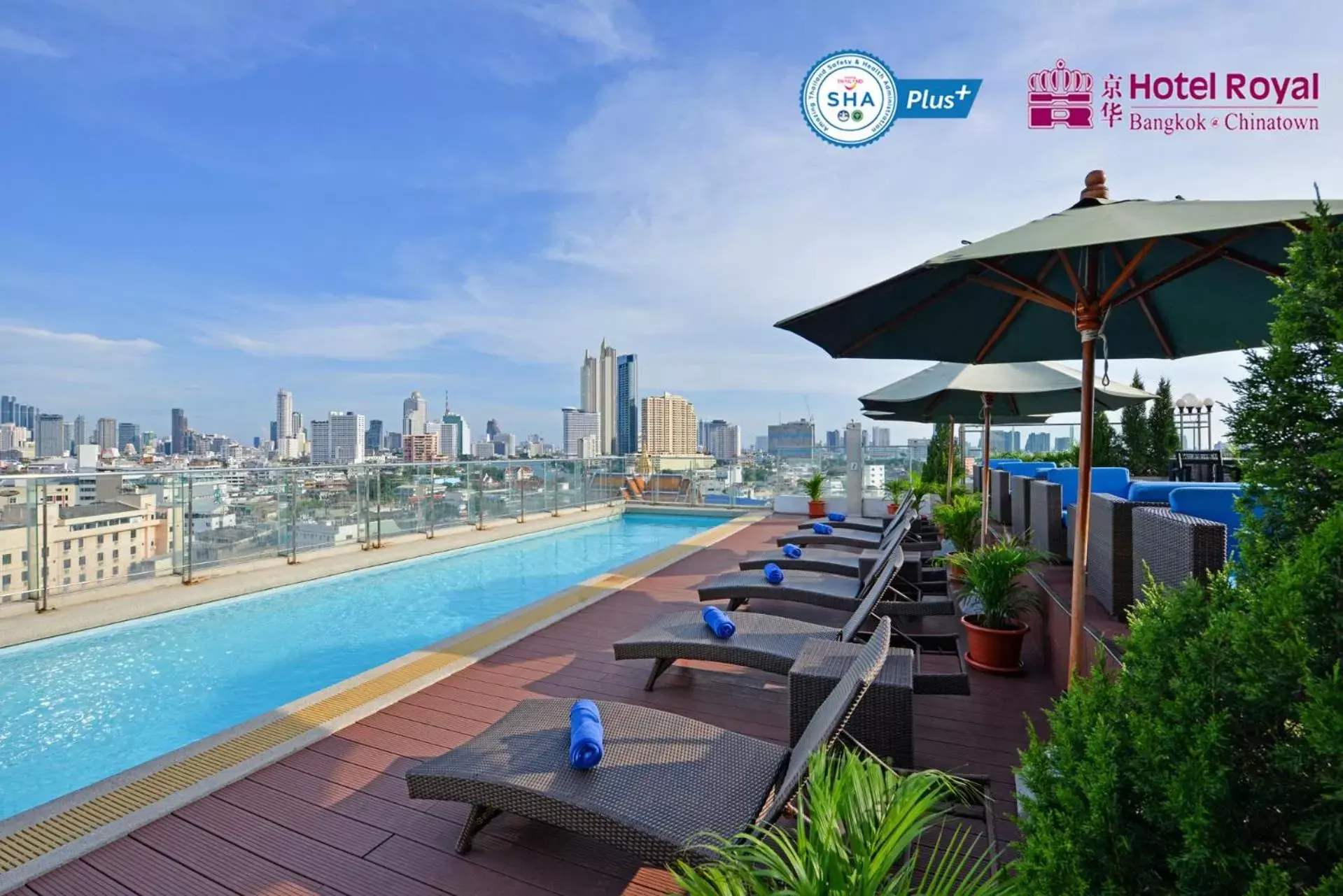 Swimming Pool in Hotel Royal Bangkok@Chinatown