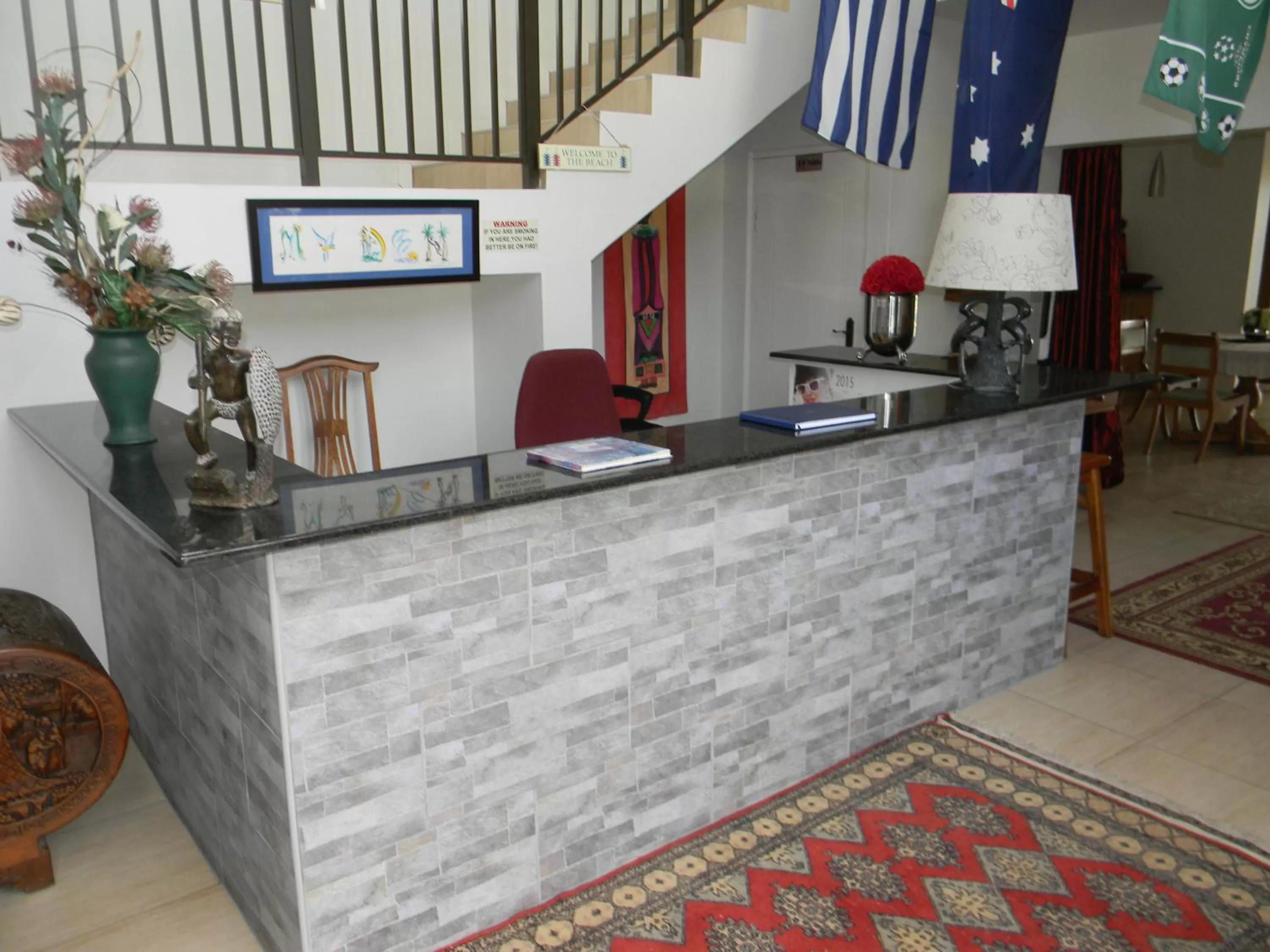 Lobby/Reception in My Den Beachfront B&B and Self-Catering