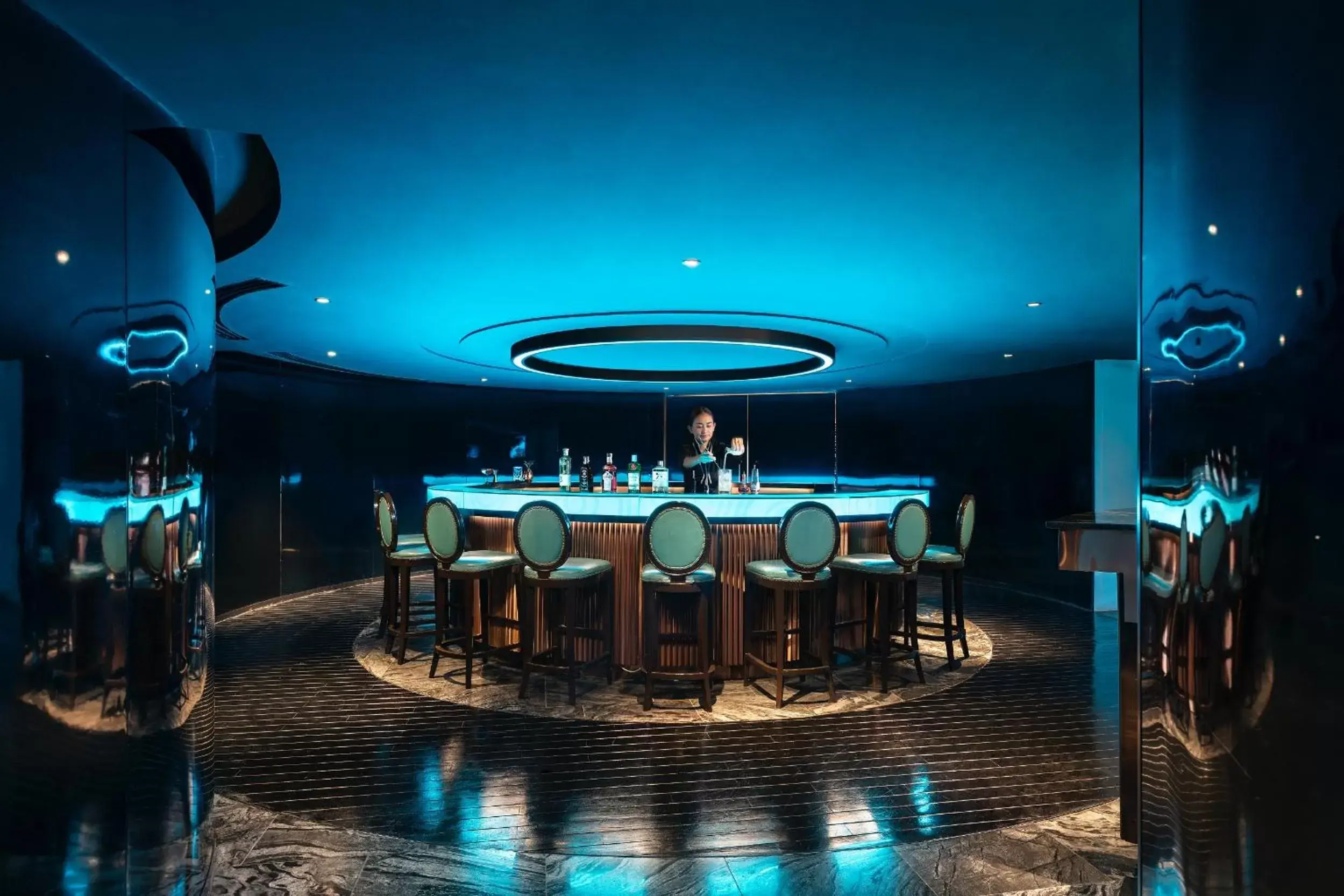 Lounge or bar, Banquet Facilities in Tower Club at lebua
