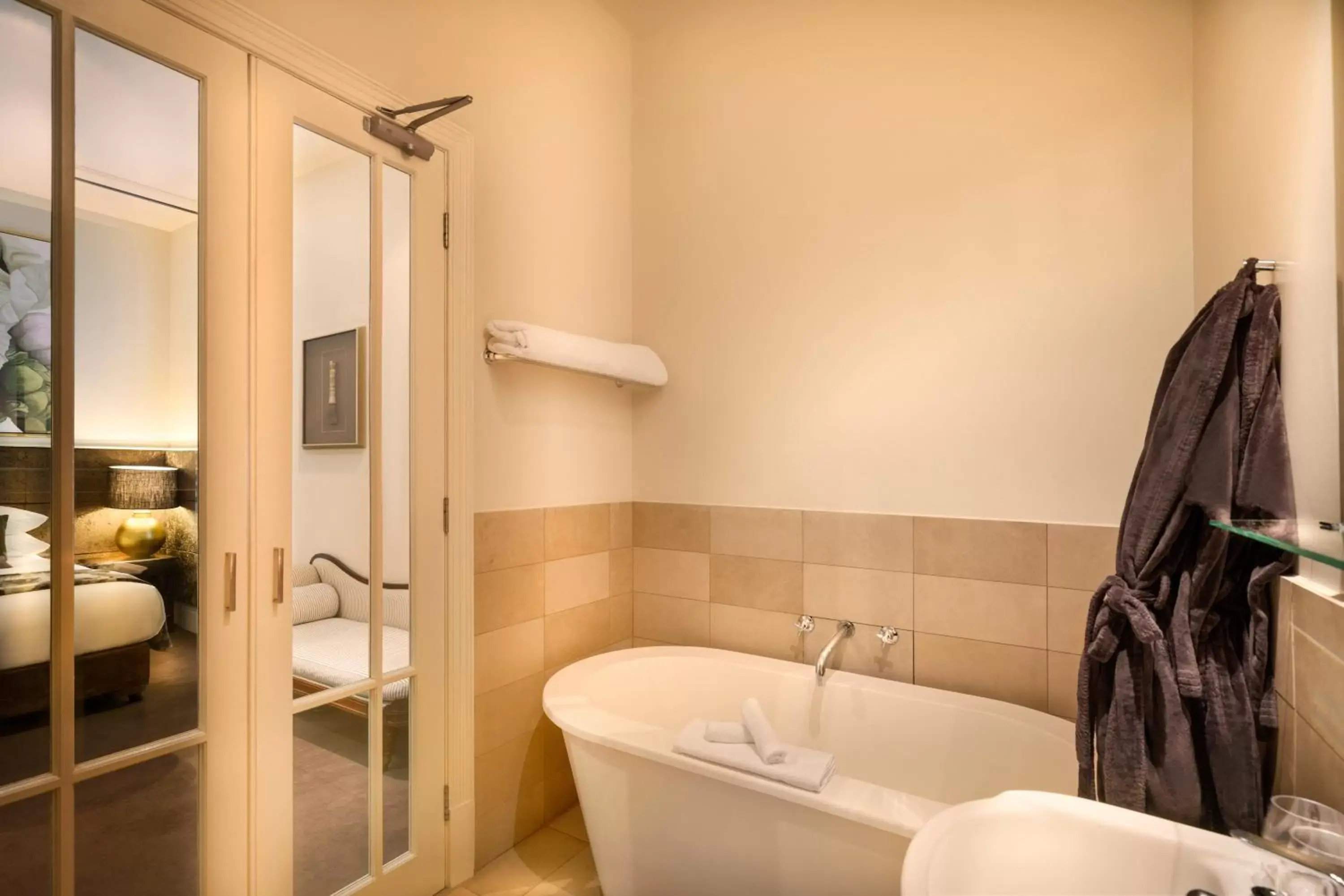 Bathroom in Hotel Frangos