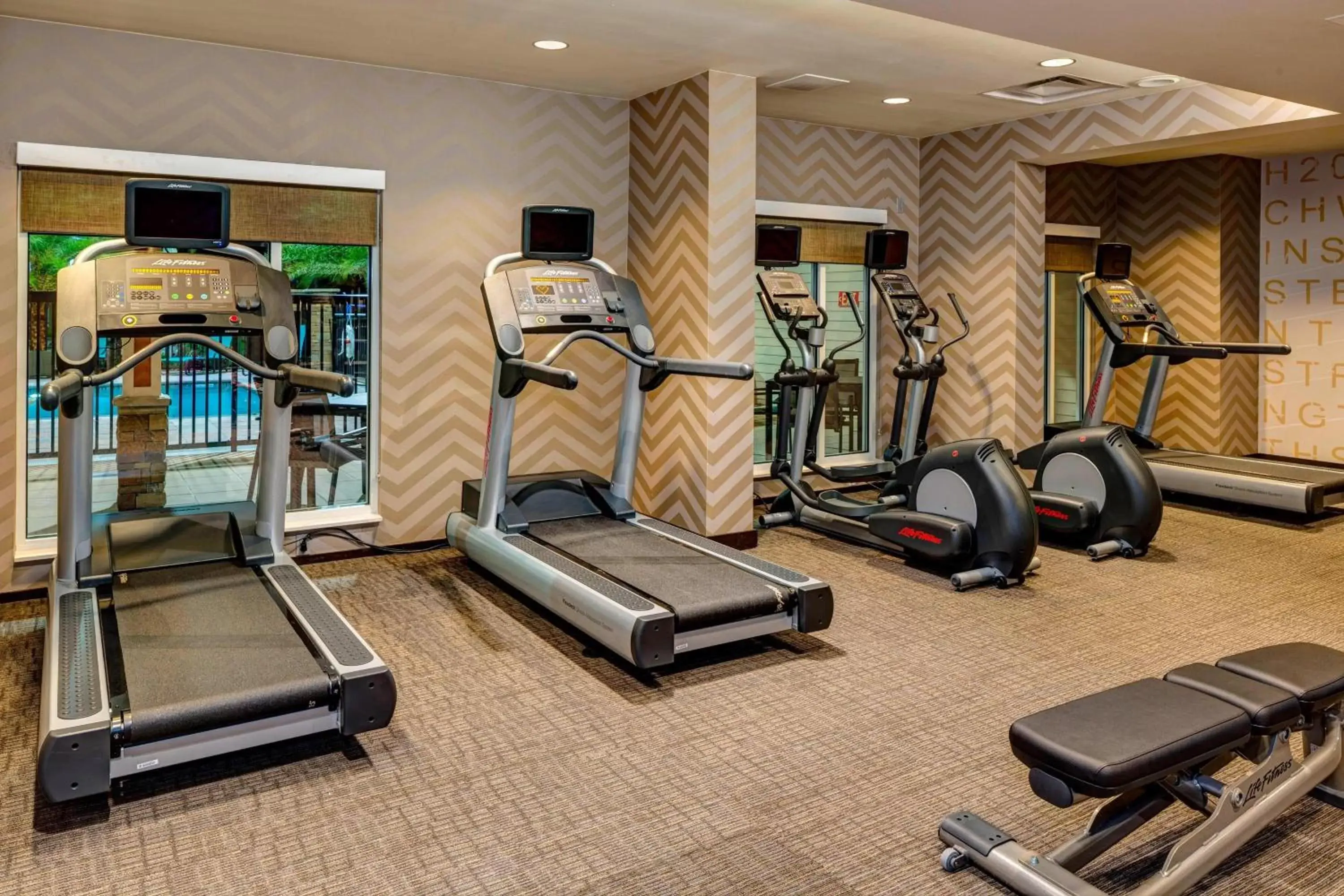 Fitness centre/facilities, Fitness Center/Facilities in Residence Inn by Marriott Jacksonville South Bartram Park