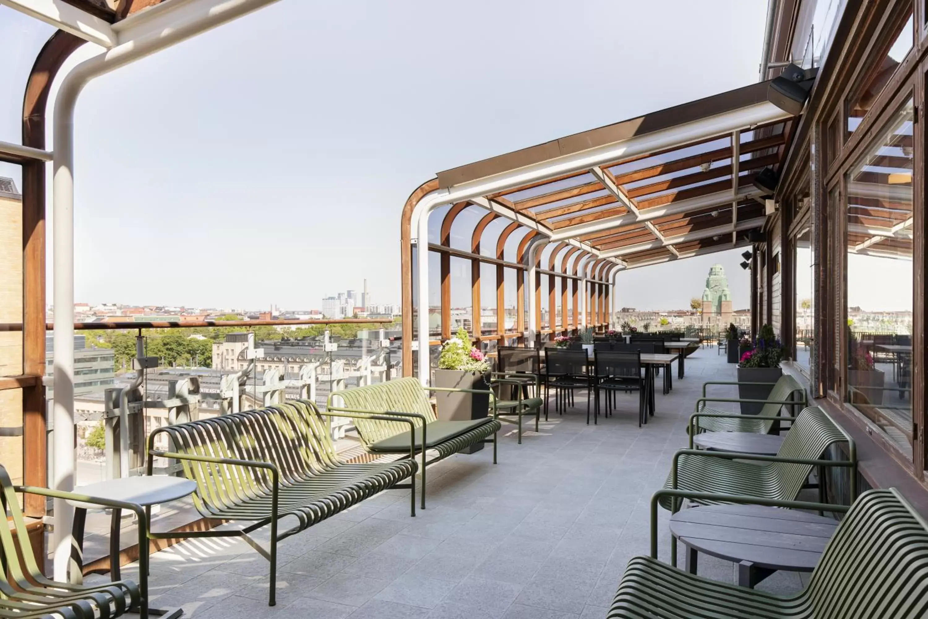 Balcony/Terrace, Restaurant/Places to Eat in Original Sokos Hotel Vaakuna Helsinki