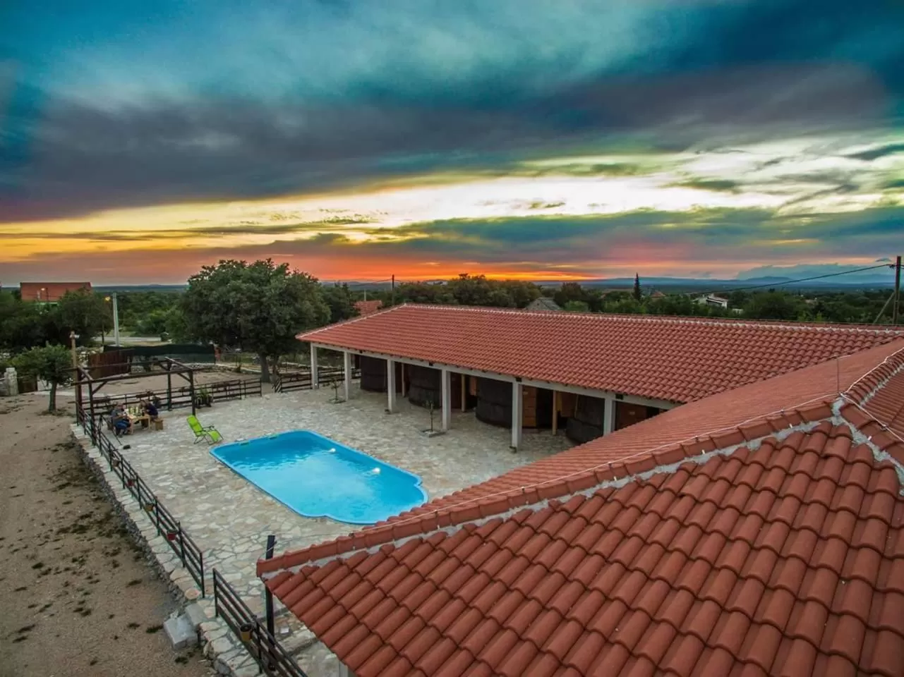 Bird's eye view in Agroturizam Duvančić - Konoba dida Marka