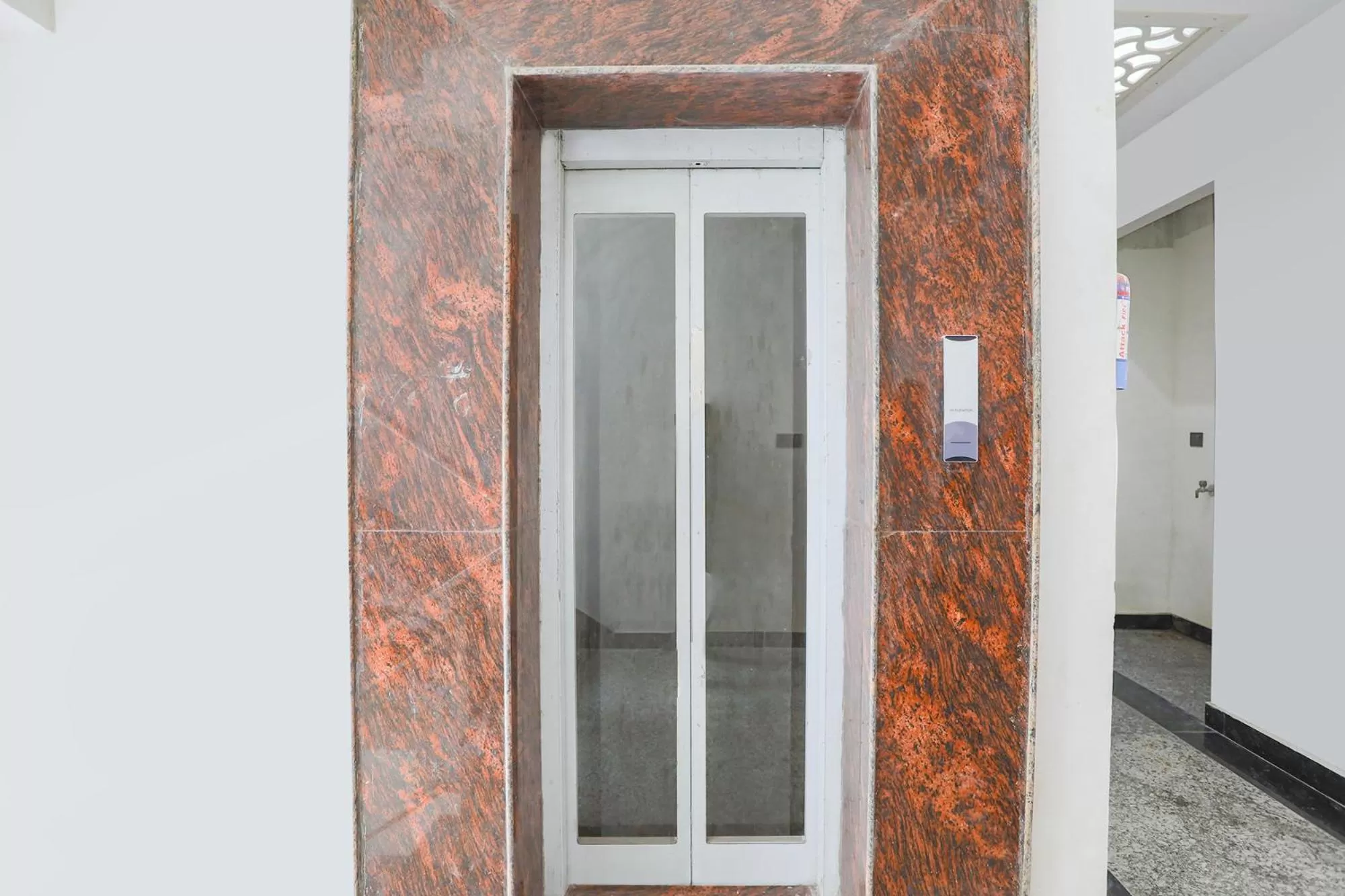 elevator in FabHotel Sunrise Sector 56