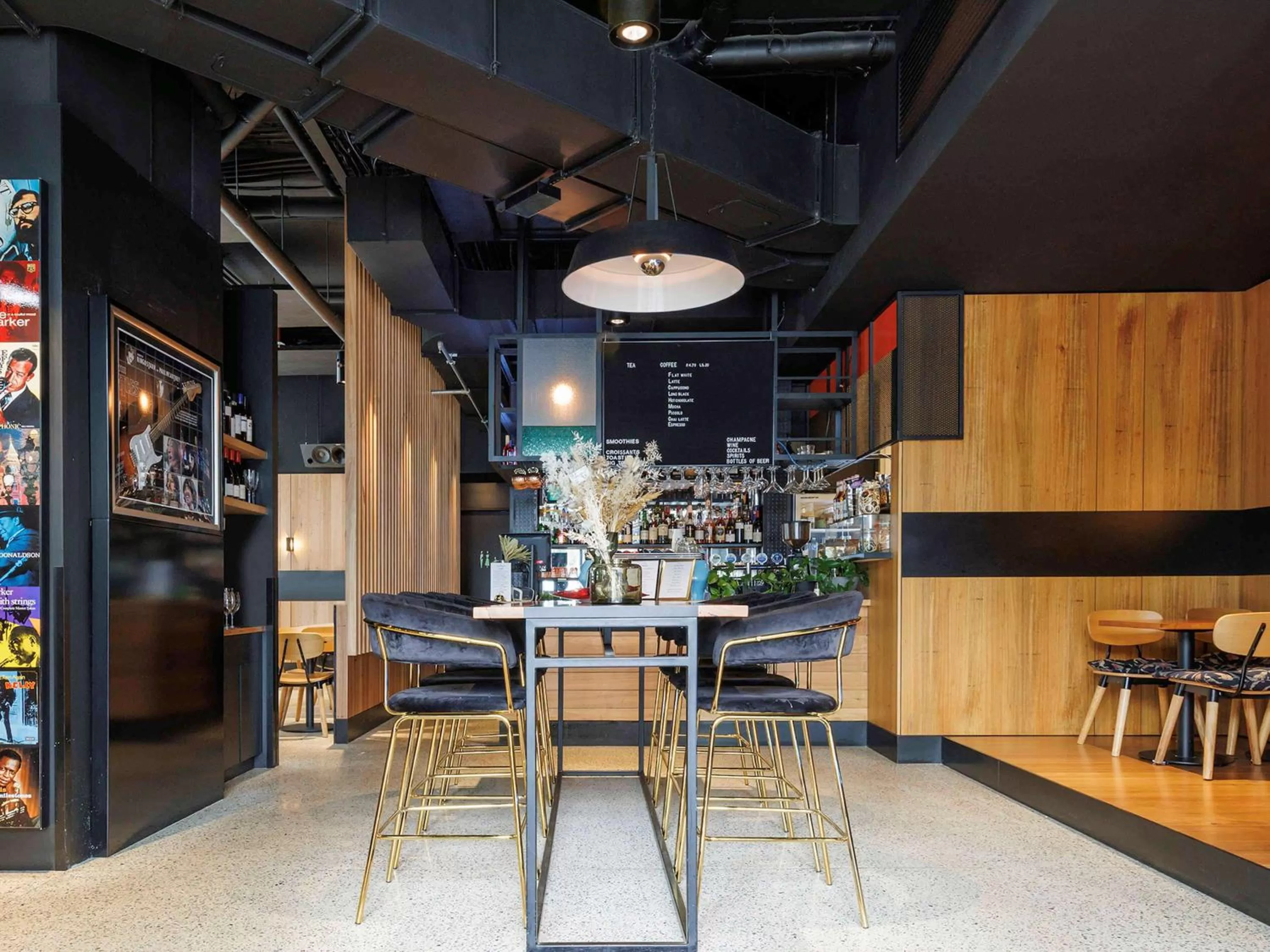 Restaurant/places to eat in Avani Melbourne Jazz Corner Residences