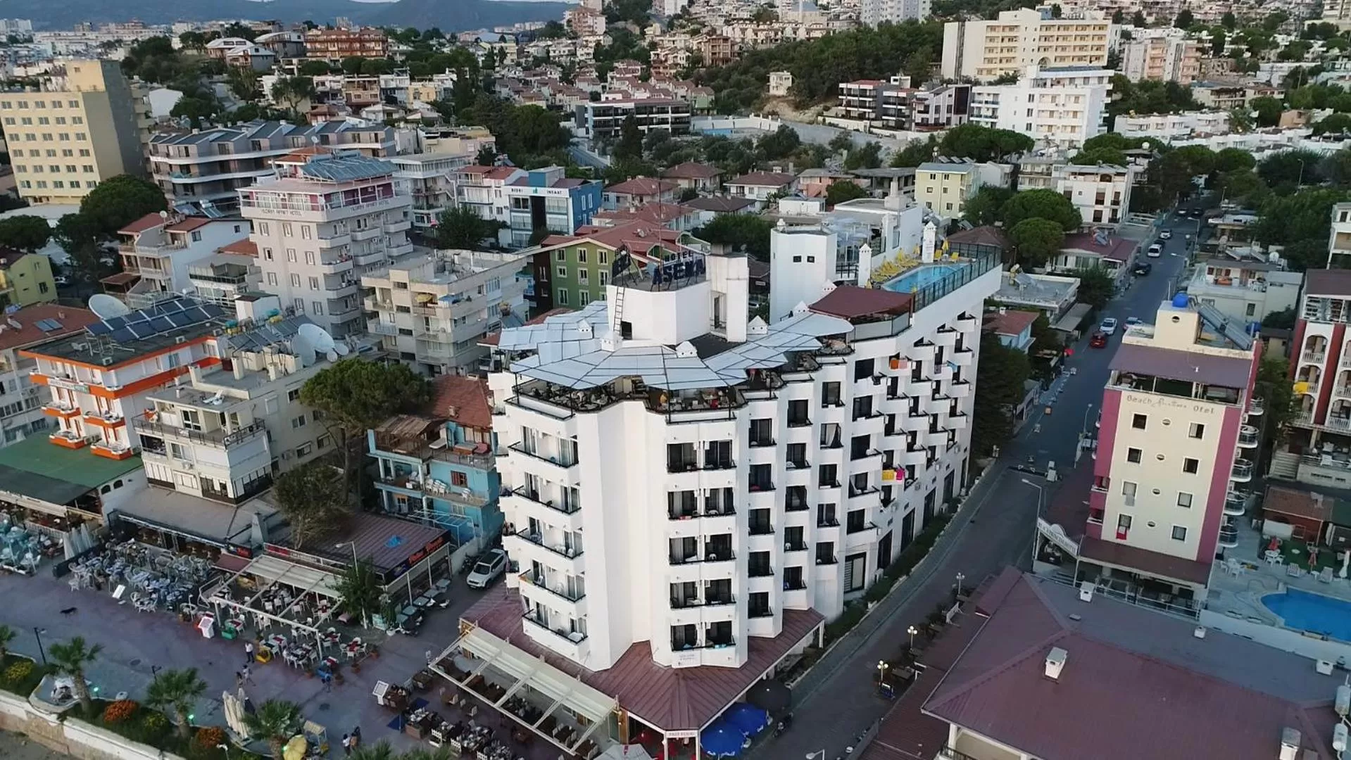 Bird's eye view, Bird's-eye View in Asena Hotel