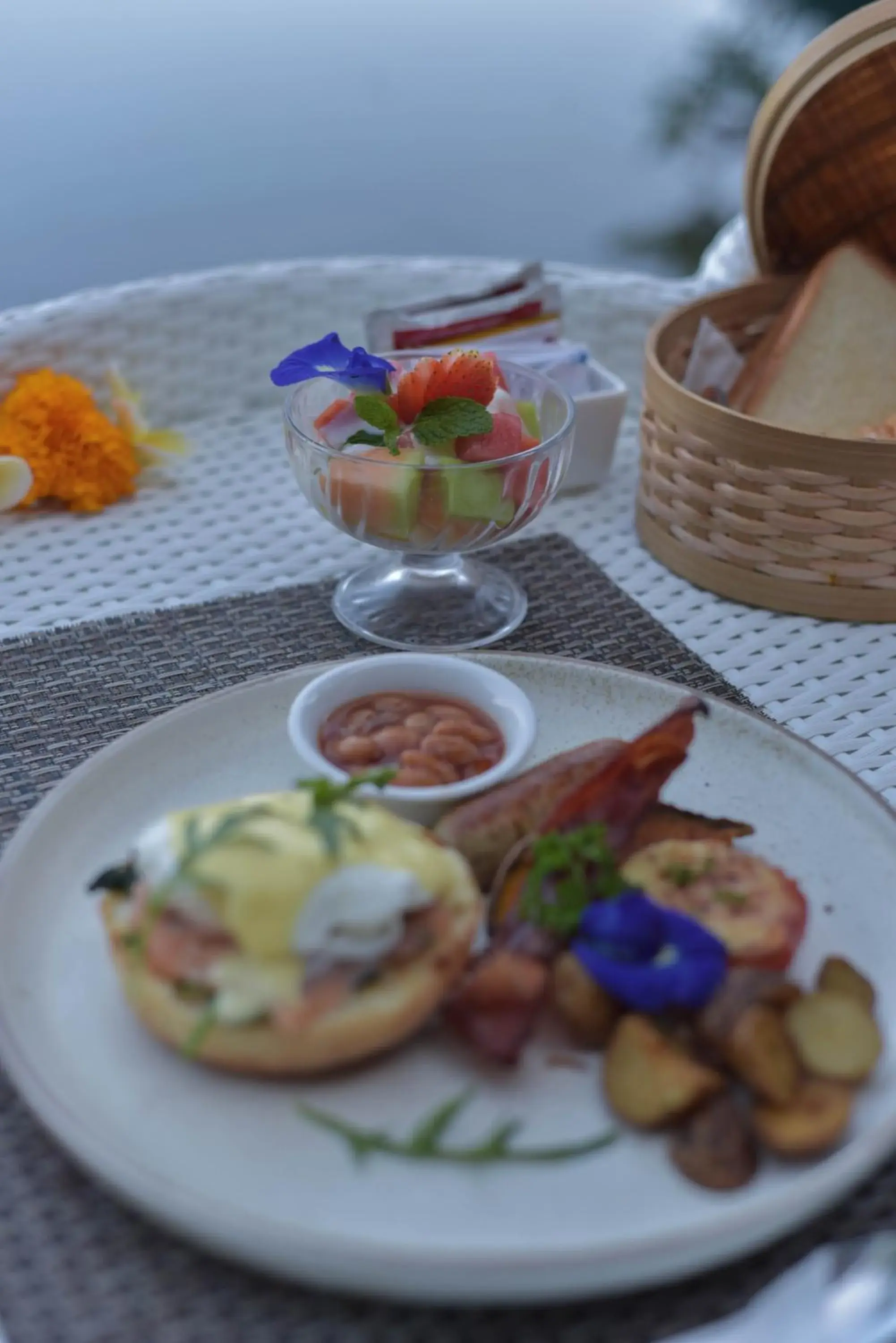 Breakfast in Black Penny Villas Ubud Breakfast in Black Penny Villas Ubud