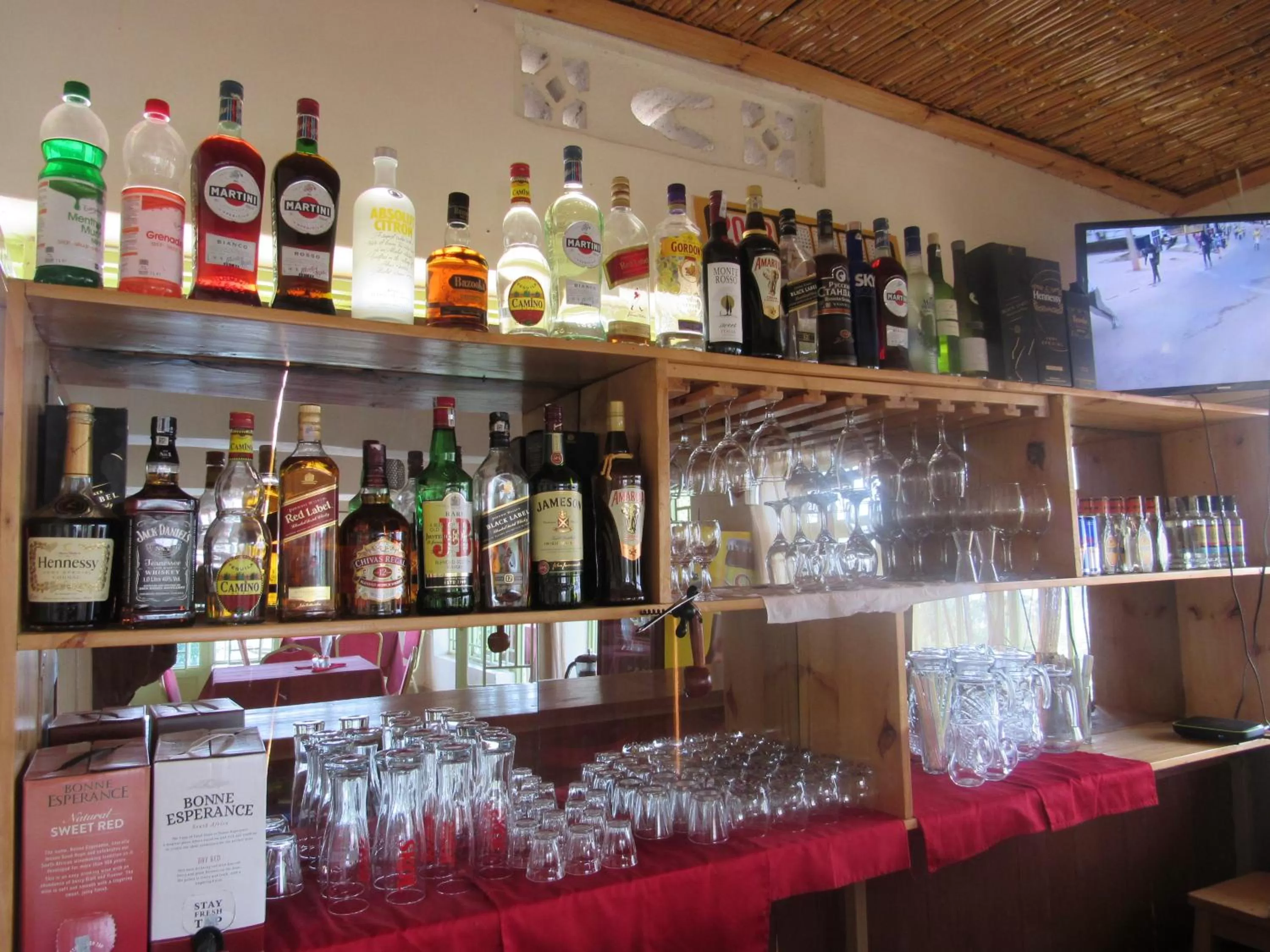 Lounge or bar in Rebero Kivu Resort