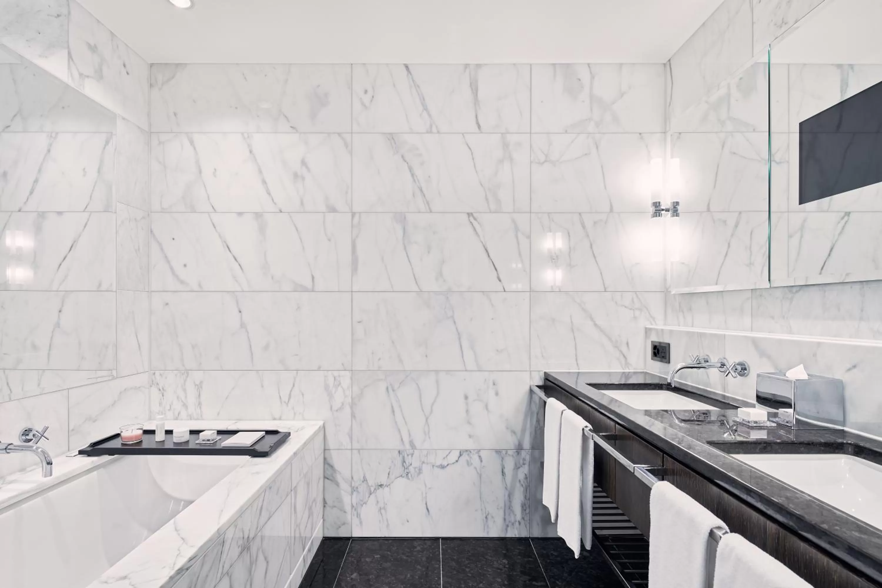 Shower in The Dolder Grand - City and Spa Resort Zurich