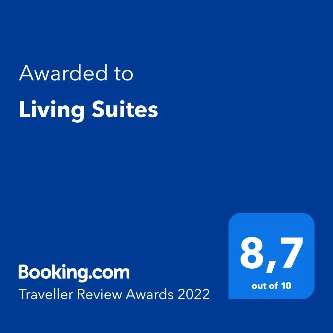 Certificate/Award, Logo/Certificate/Sign/Award in Living Suites