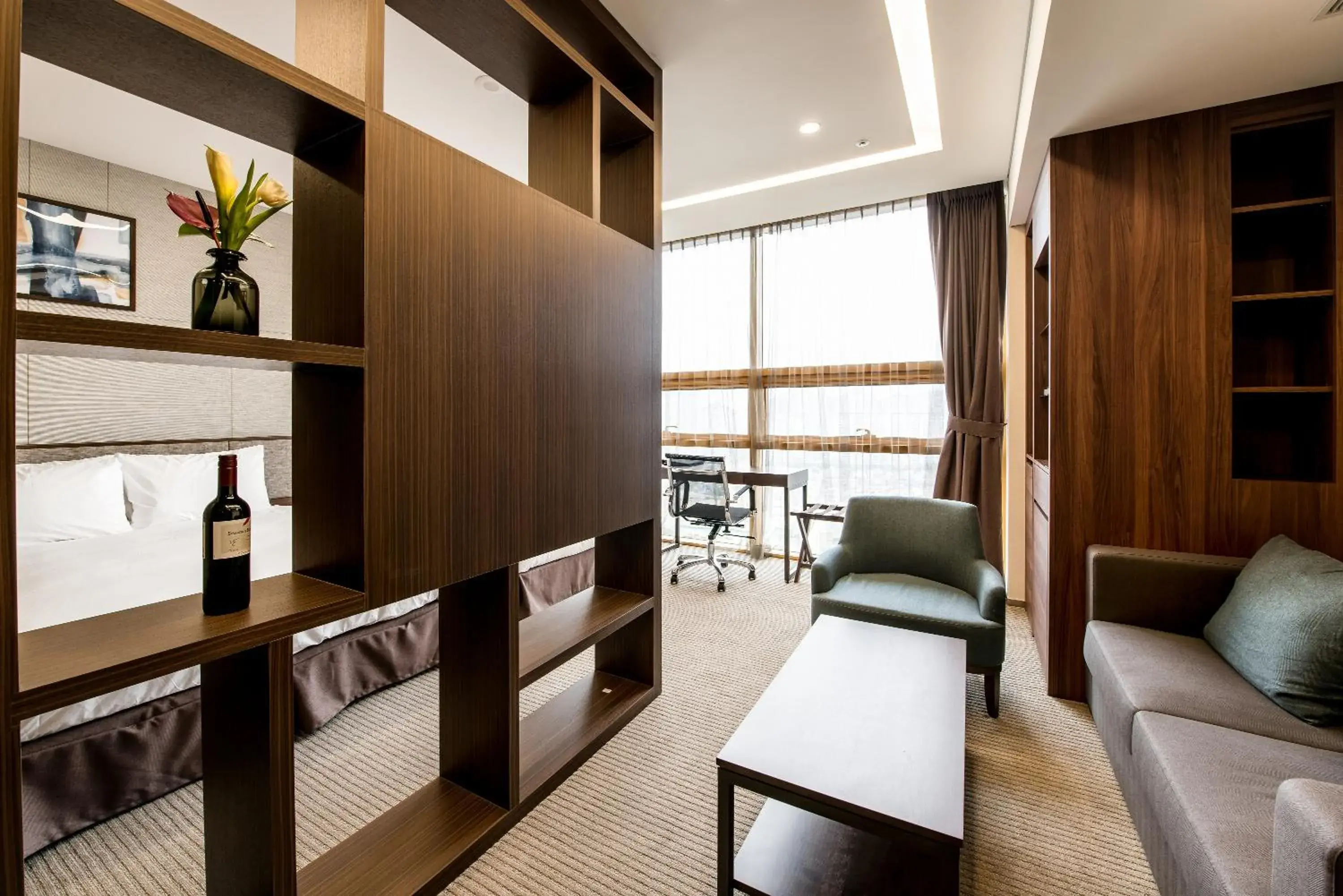 Bedroom, Seating Area in Ramada by Wyndham Incheon