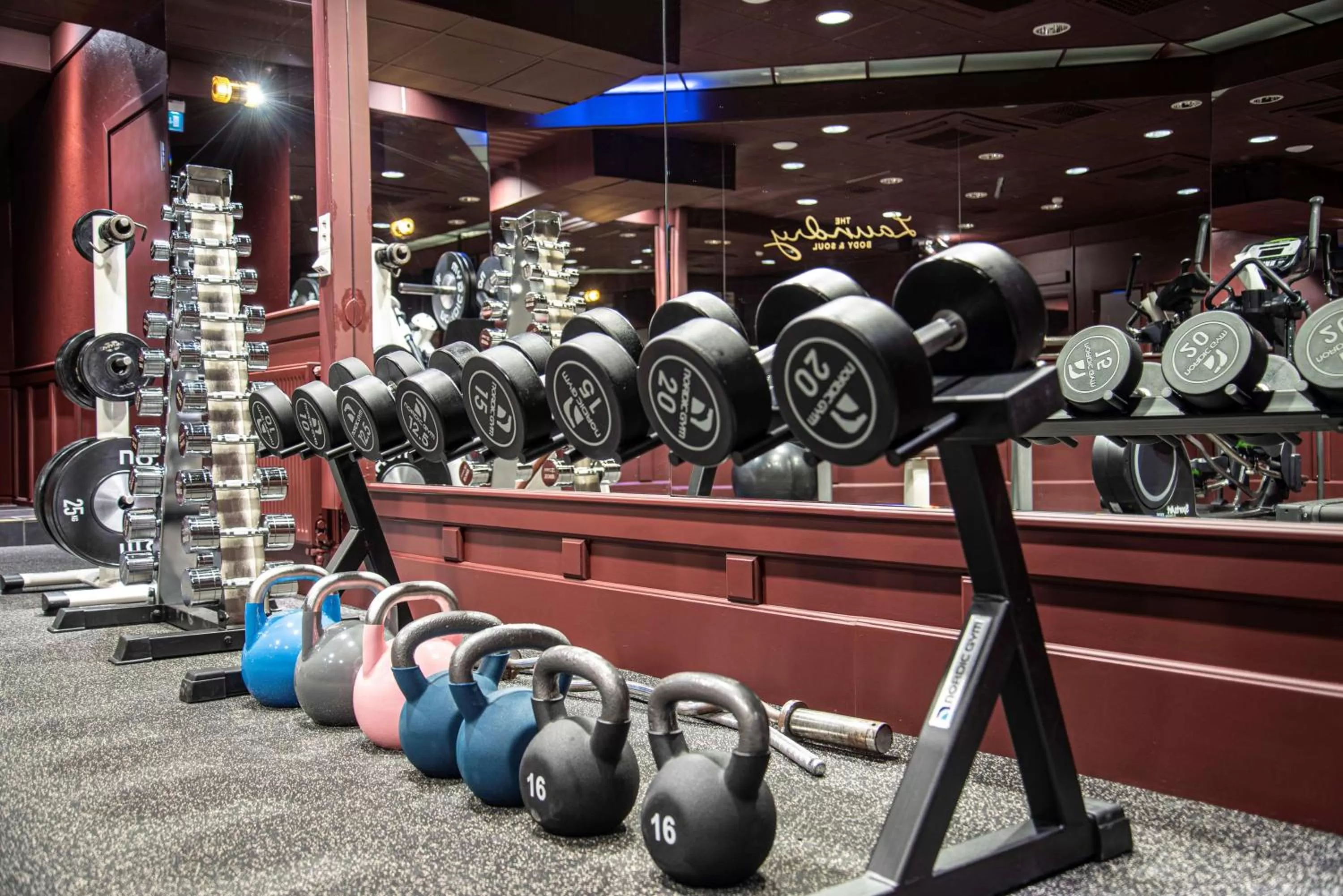 Fitness centre/facilities in The Vault Hotel, WorldHotels Crafted