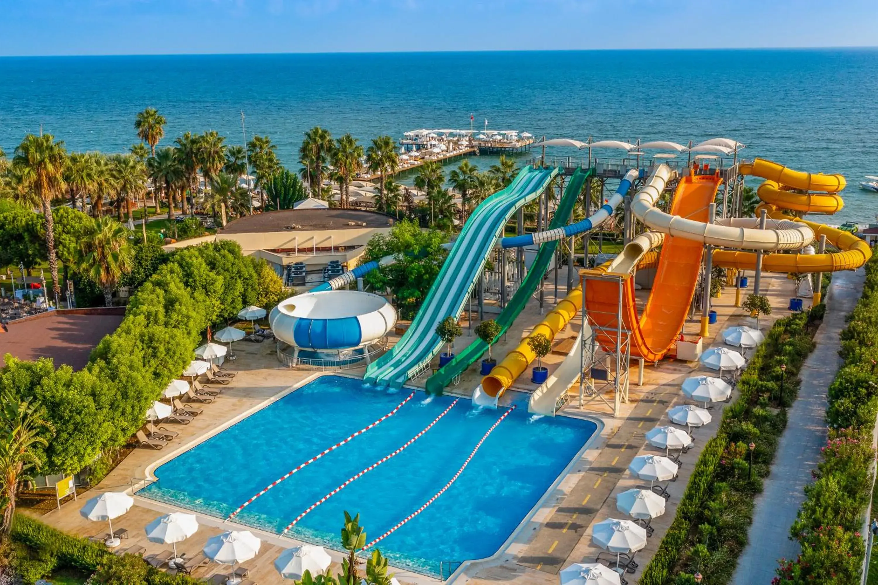 Pool View in Bellis Deluxe Hotel