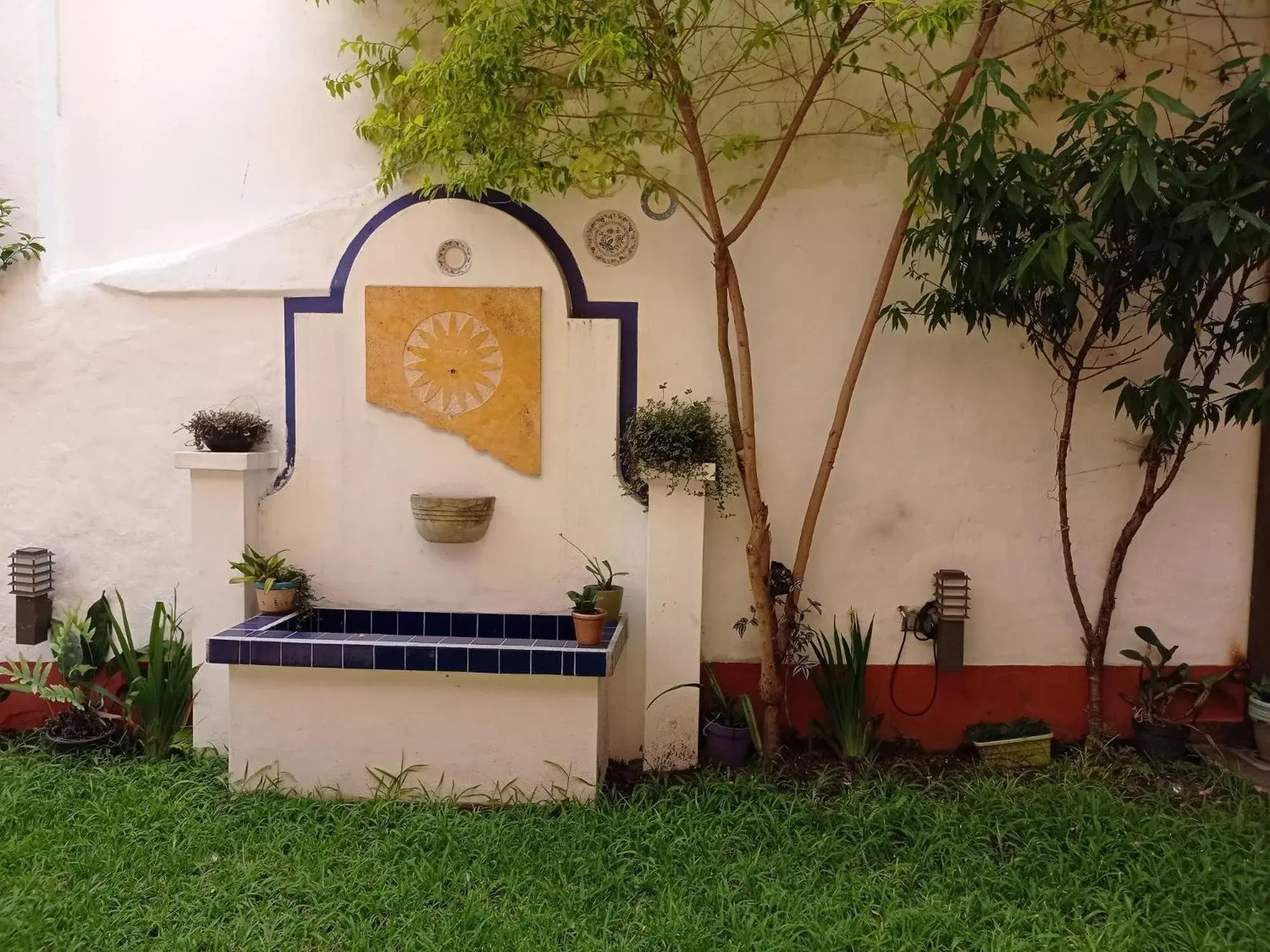 Garden in Posada Antiguo Camino Real