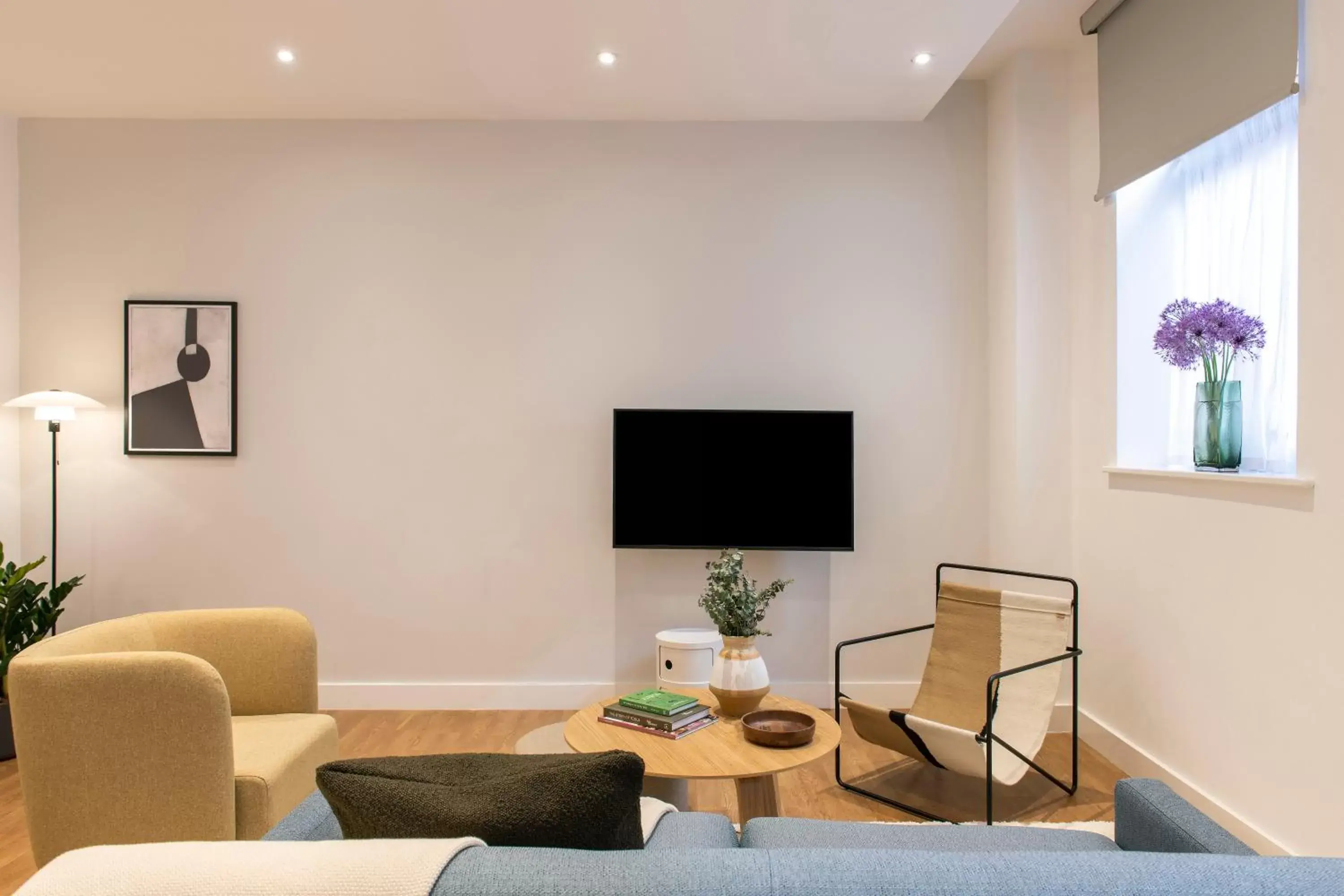 Living room, TV/Entertainment Center in Cove Minshull Street