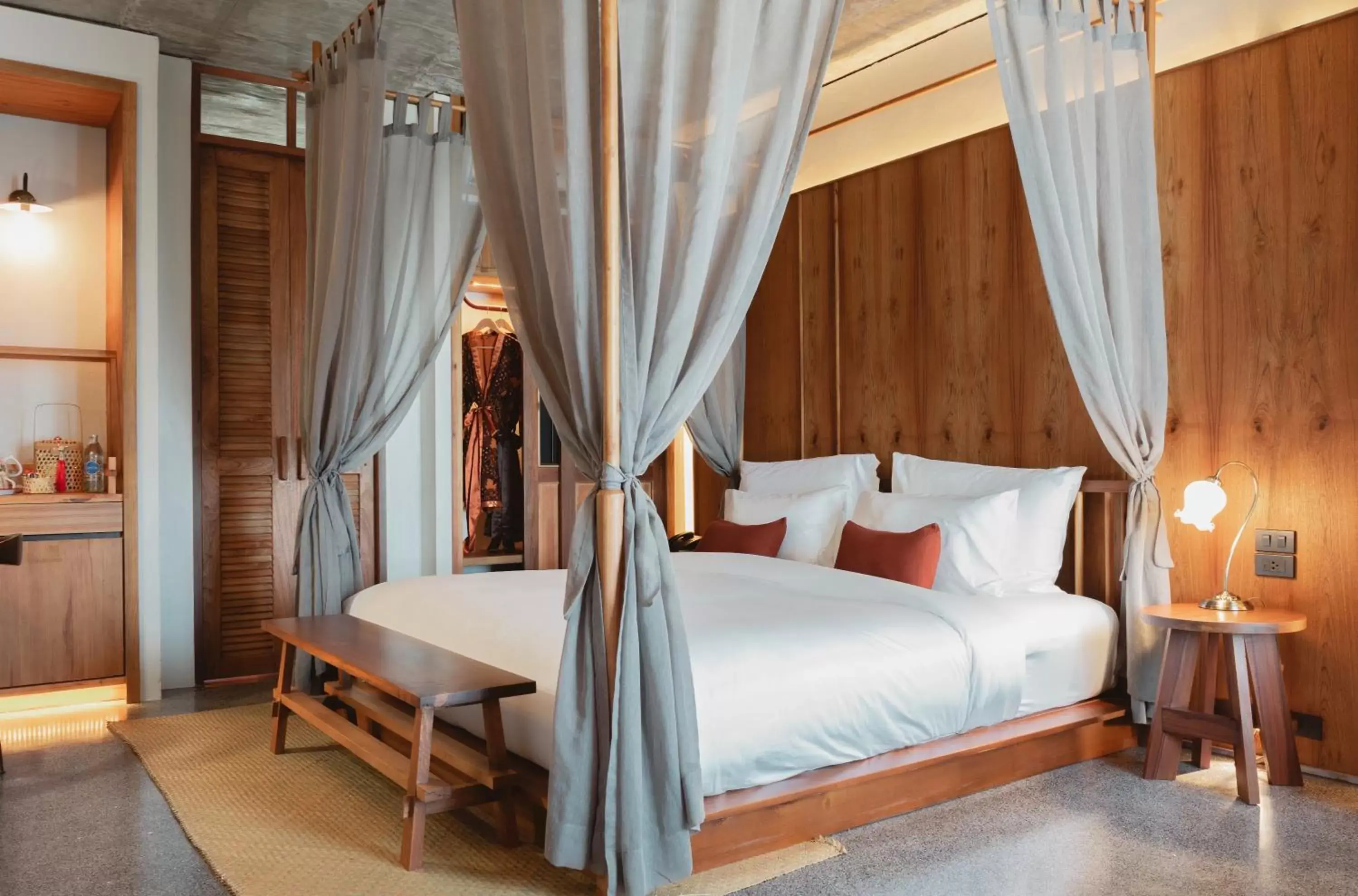 Bed in Hotel Gahn Khao Lak Bed in Hotel Gahn Khao Lak